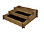 Verve 1200mmx1200mm Wood Raised bed kit 1.44m²