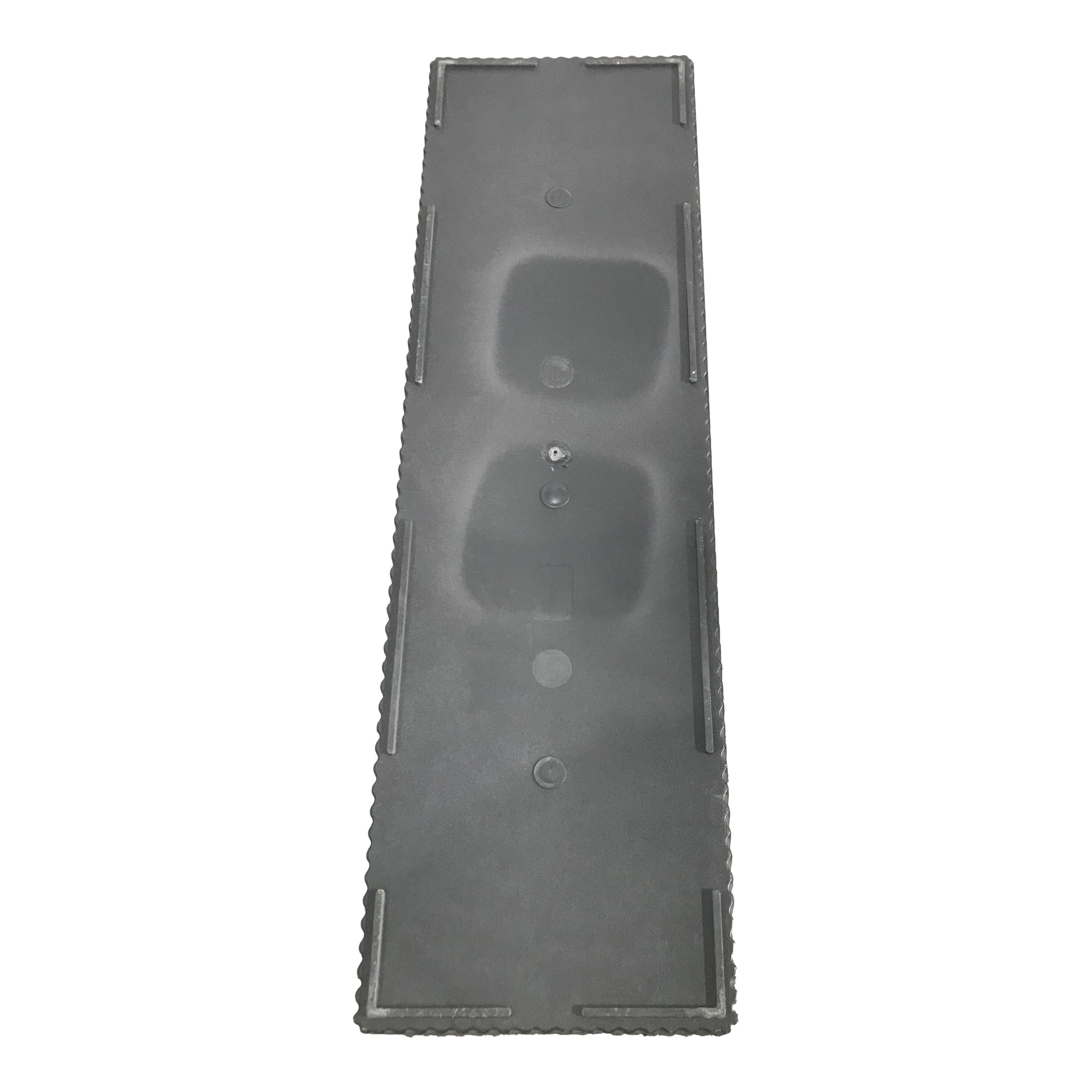 Verve 17L Black Plastic Rectangular Trough (H)21cm (W)60cm (D)60cm