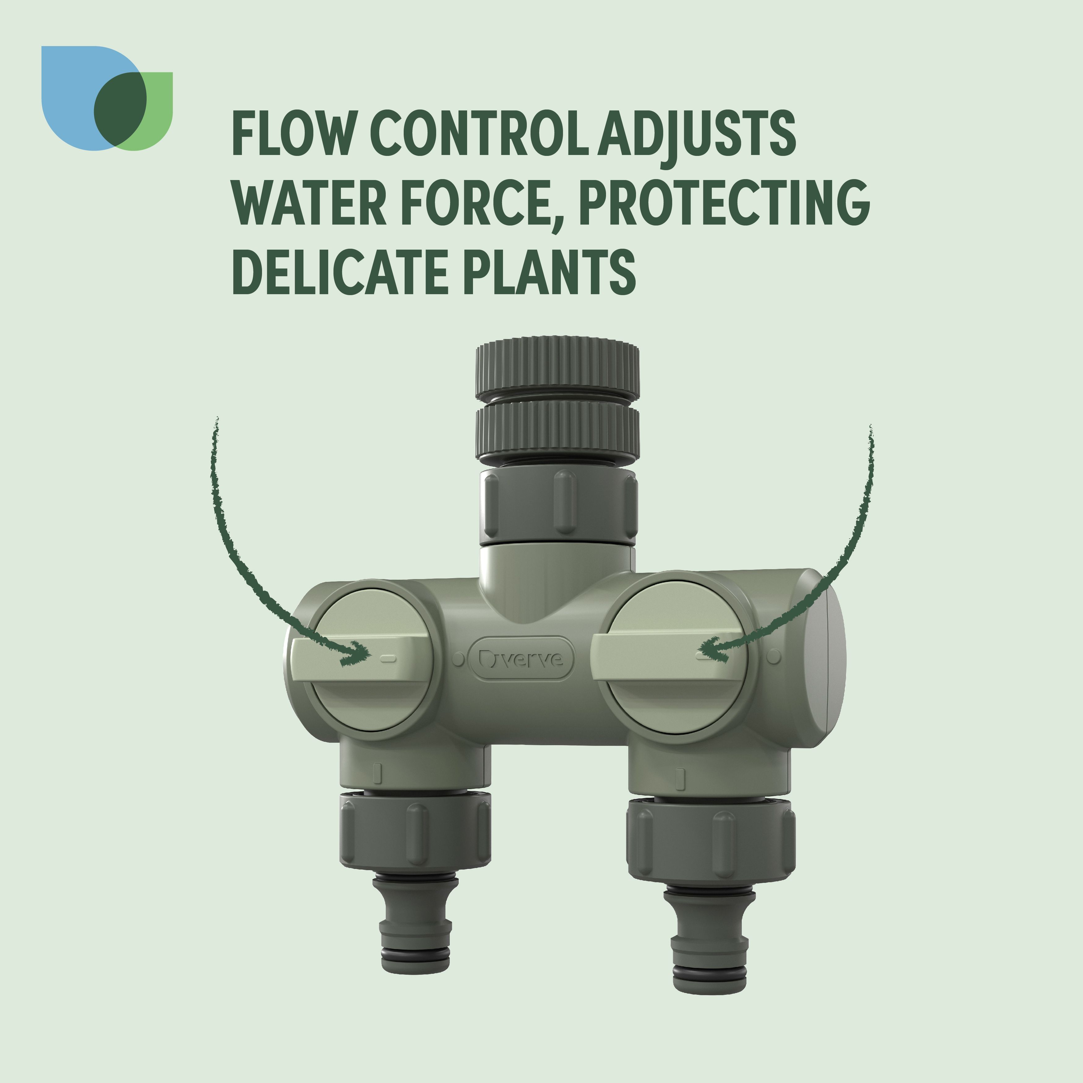 Verve 2-way hose pipe connector