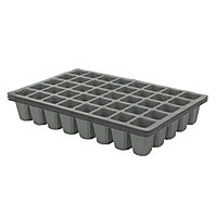 Verve 40 cell Grey Tray (L)35cm, Pack of 5