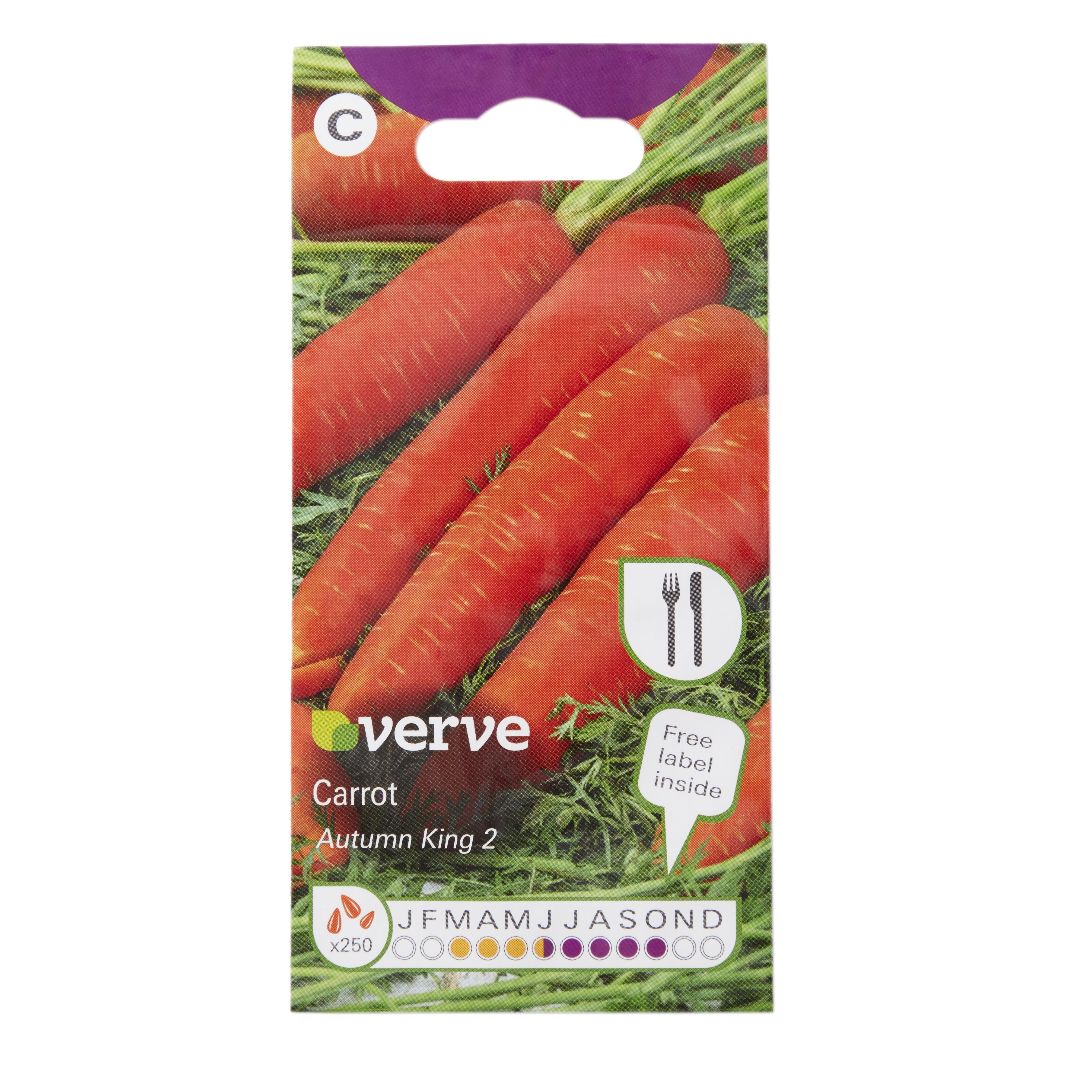 Verve Autumn king 2 carrot Seeds