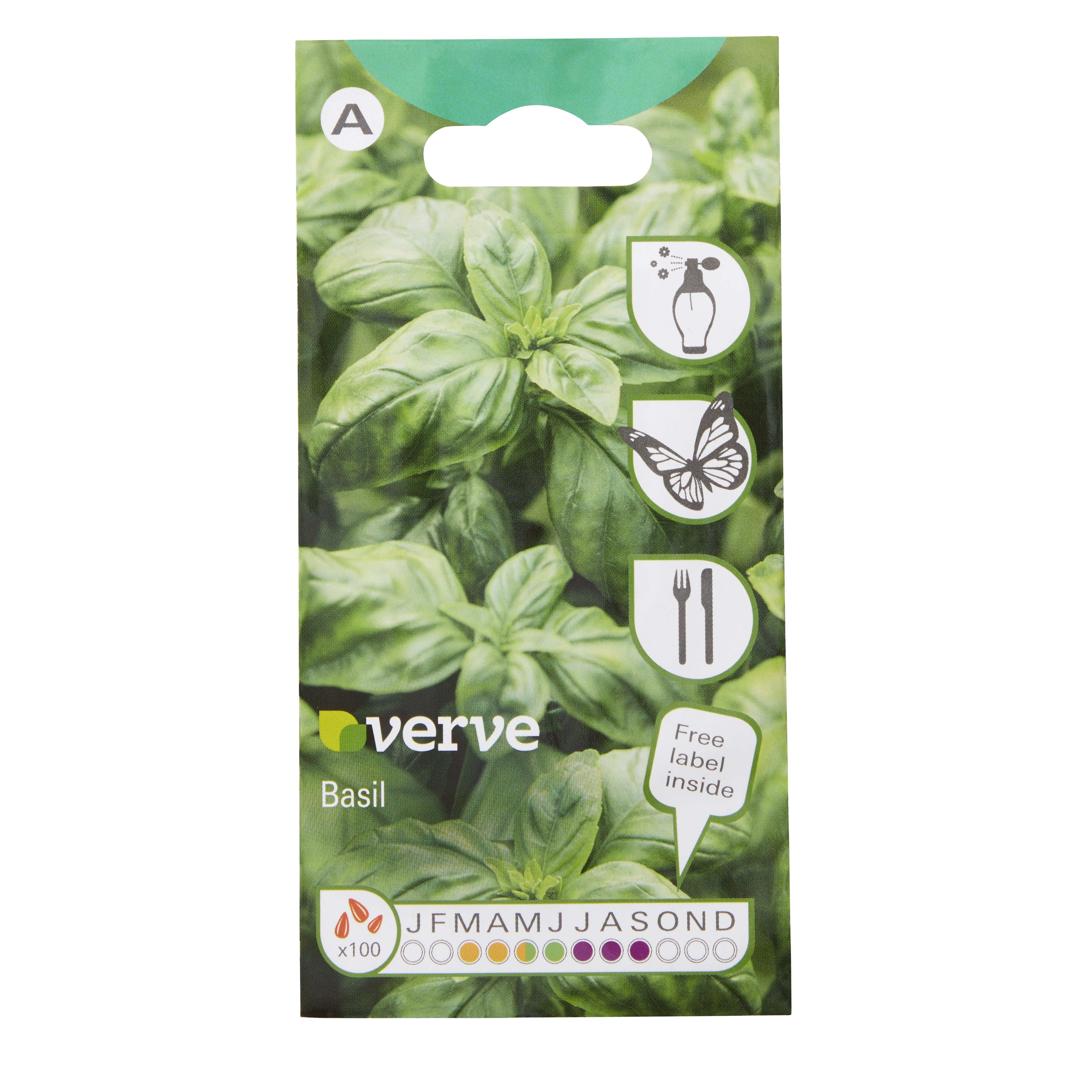 Verve Basil Herb Seeds