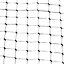 Verve Black Galvanised High-density polyethylene (HDPE) Wire mesh fencing, (L)4m (W)2m (300g)