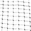 Verve Black Galvanised Plastic Wire mesh fencing, (L)4.3m (W)4.3m