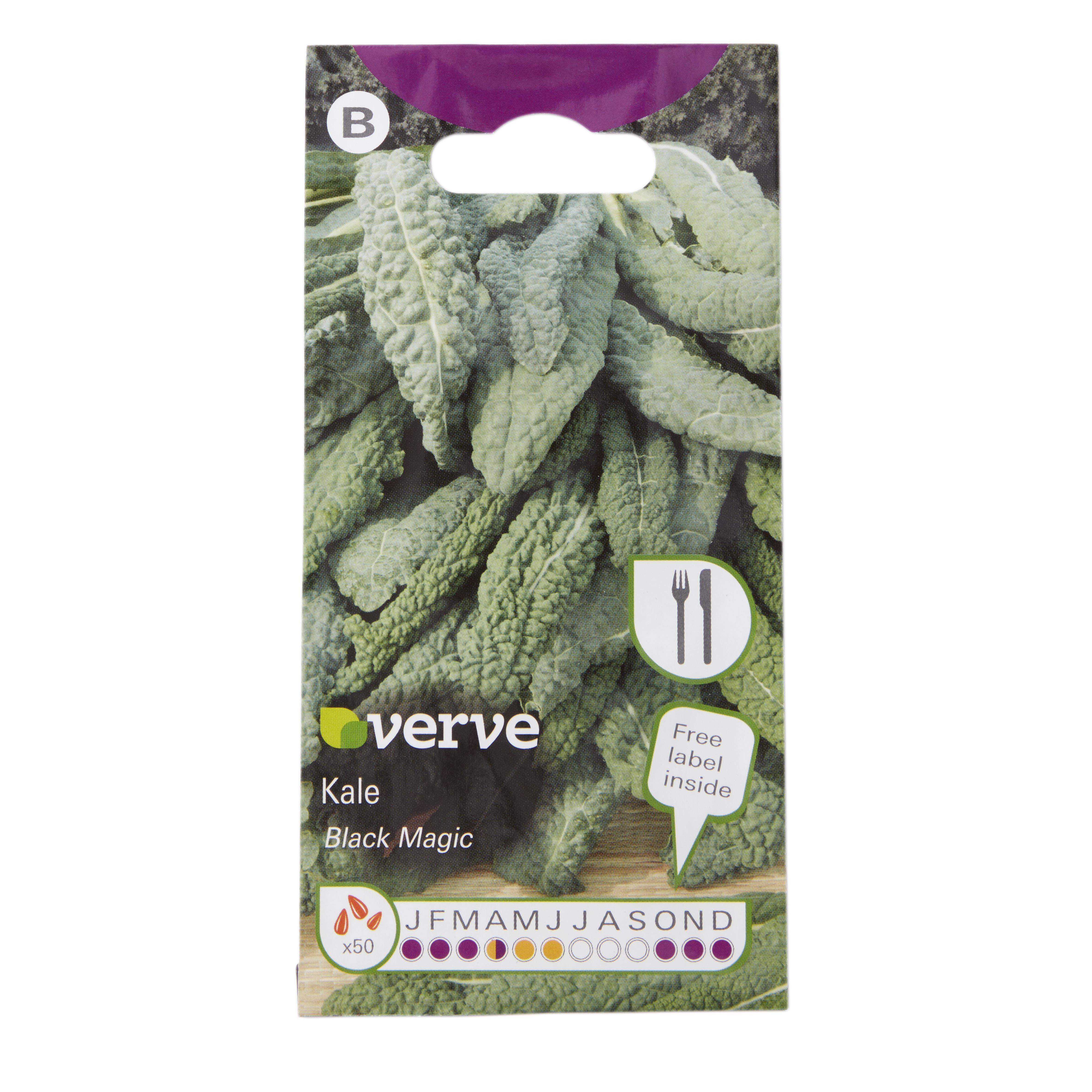 Verve Black magic kale Seeds