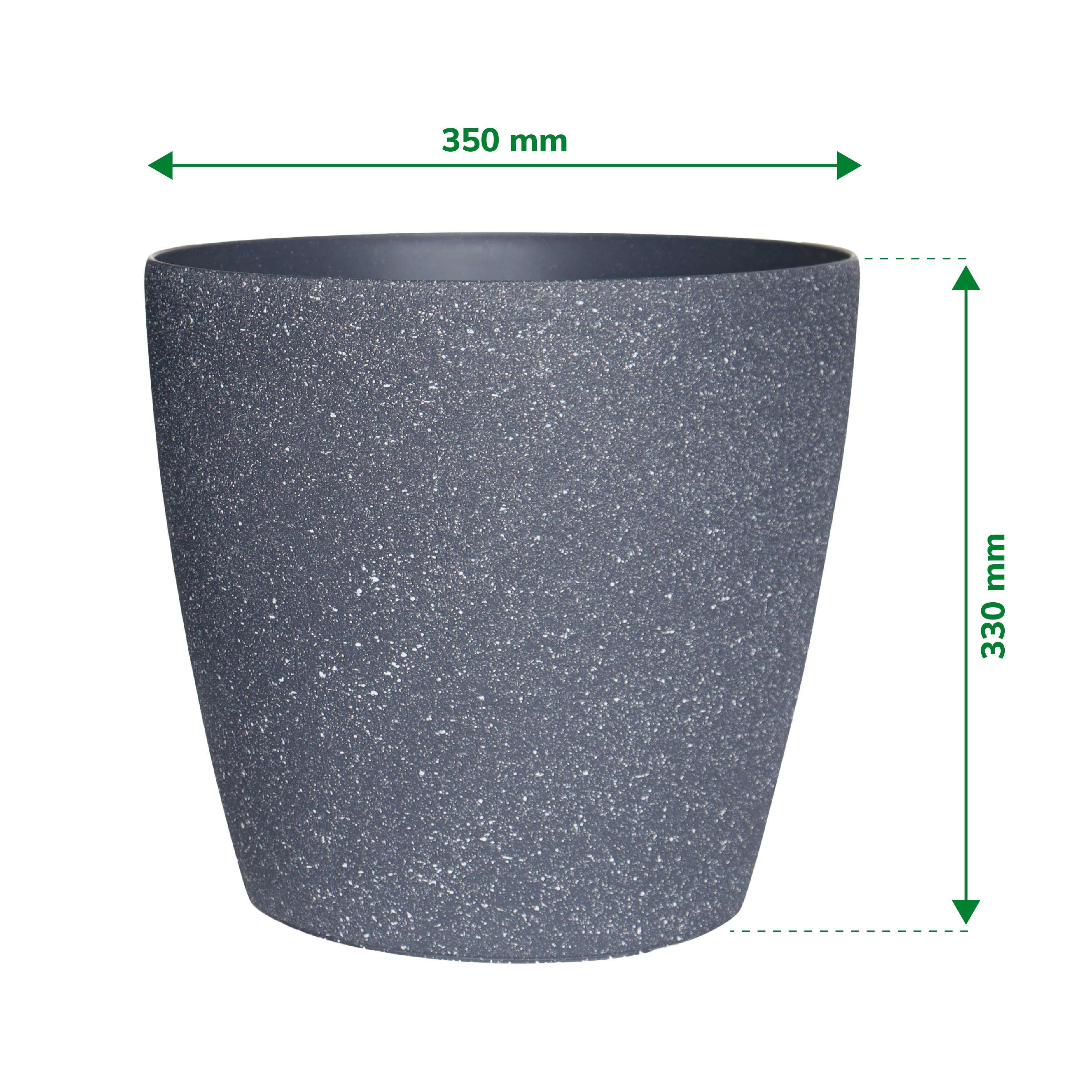 SRL SRL . DEN-3M / CE-PLANT POT - BLACK SRL DEN-3L / CE-PLANT POT 2個