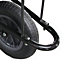 Verve Black Steel Wheelbarrow 85L