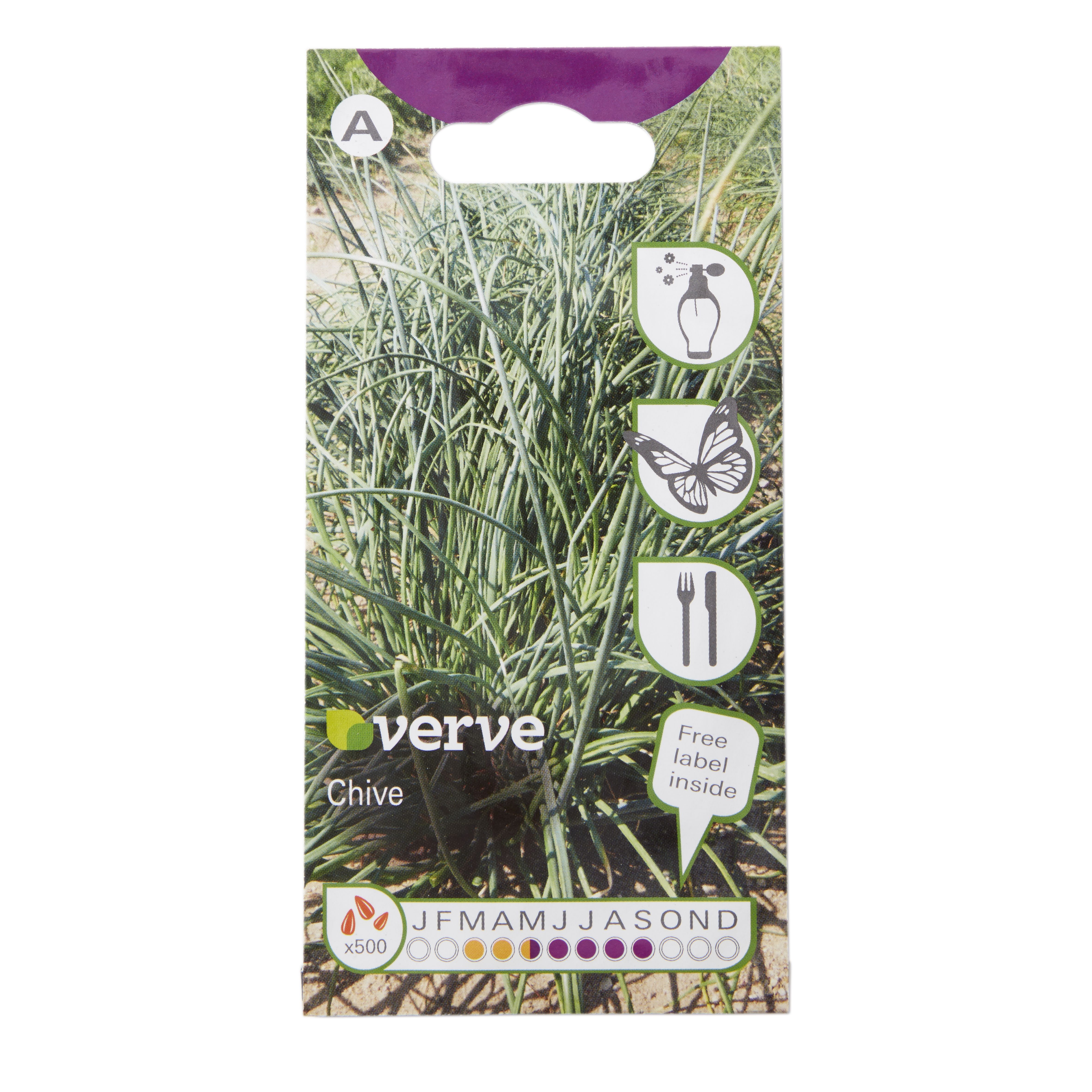 Verve Chive Herb Seeds