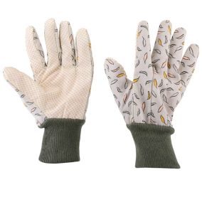 Verve Cotton Multicolour Gardening gloves Medium, Pack of 2