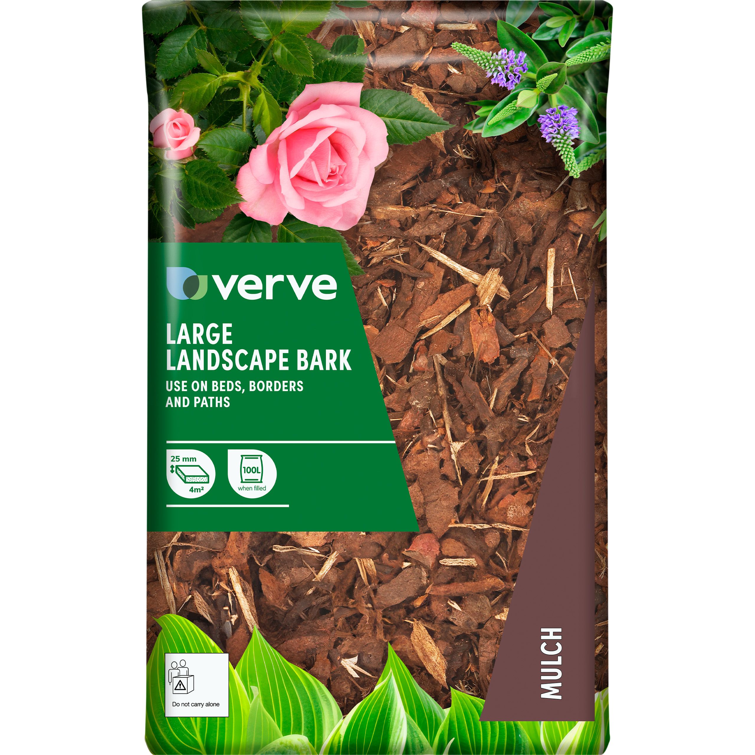 Dark Large Bark chippings Bag