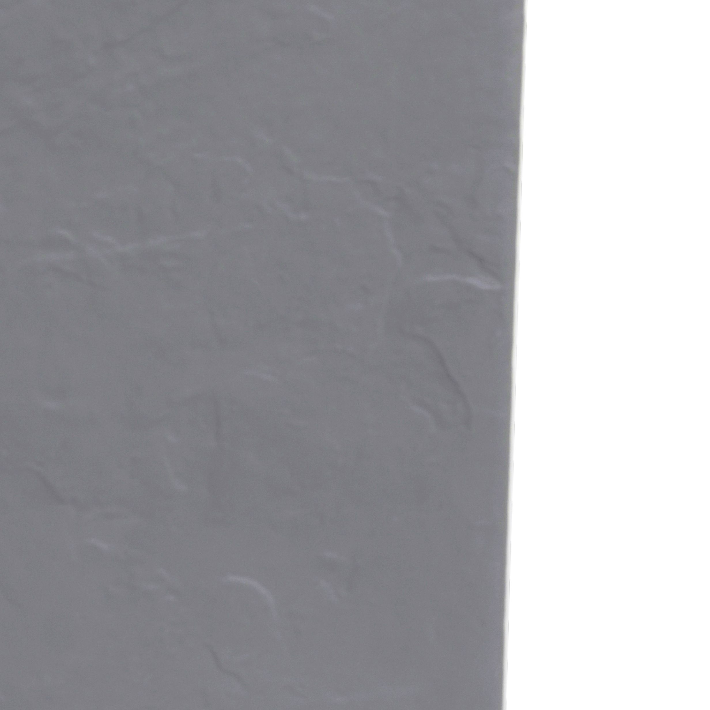 Verve Durdica Light grey Plastic Square Planter (H)43.5cm (W)39.5cm
