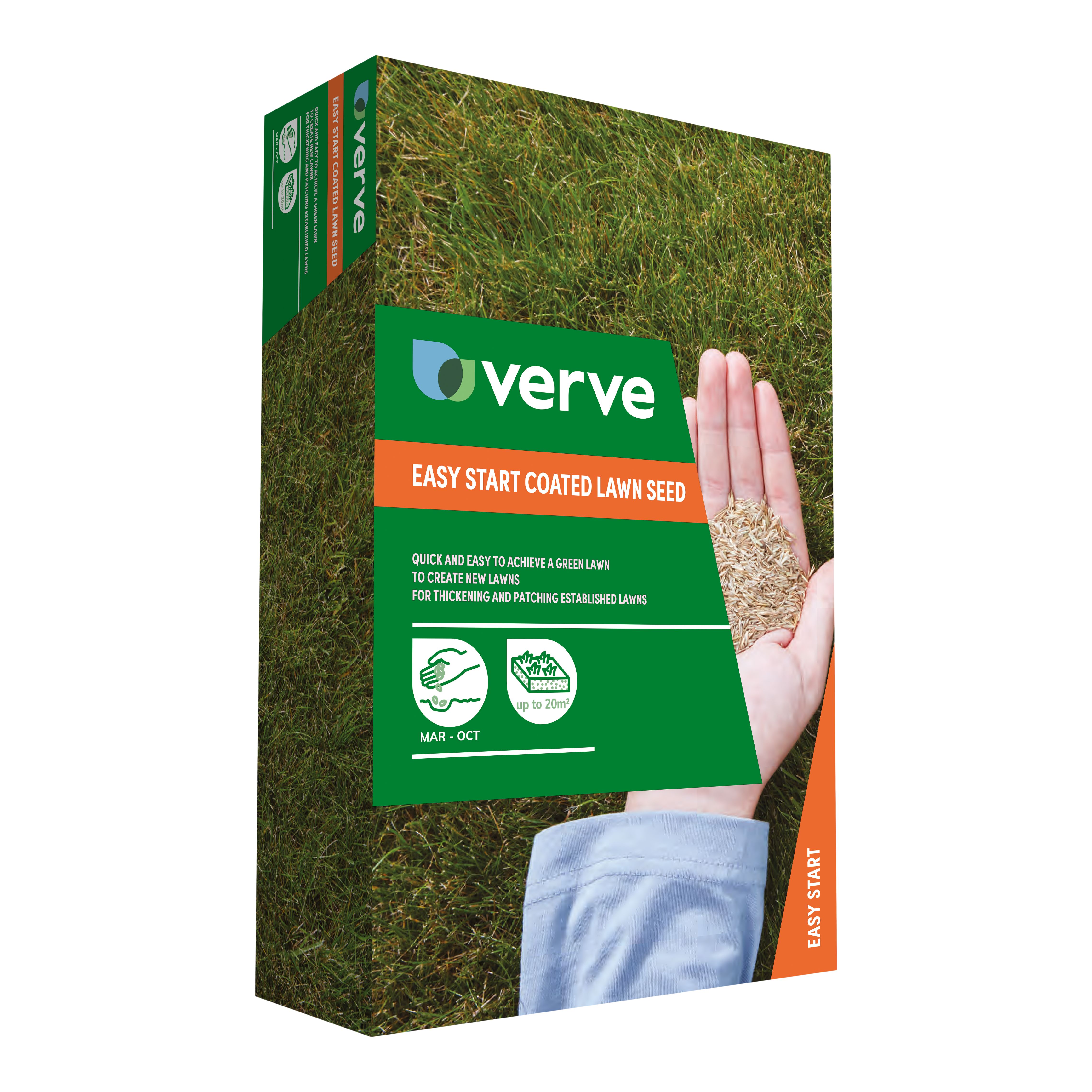 Verve Easy Start Coated Grass seeds 0.5kg