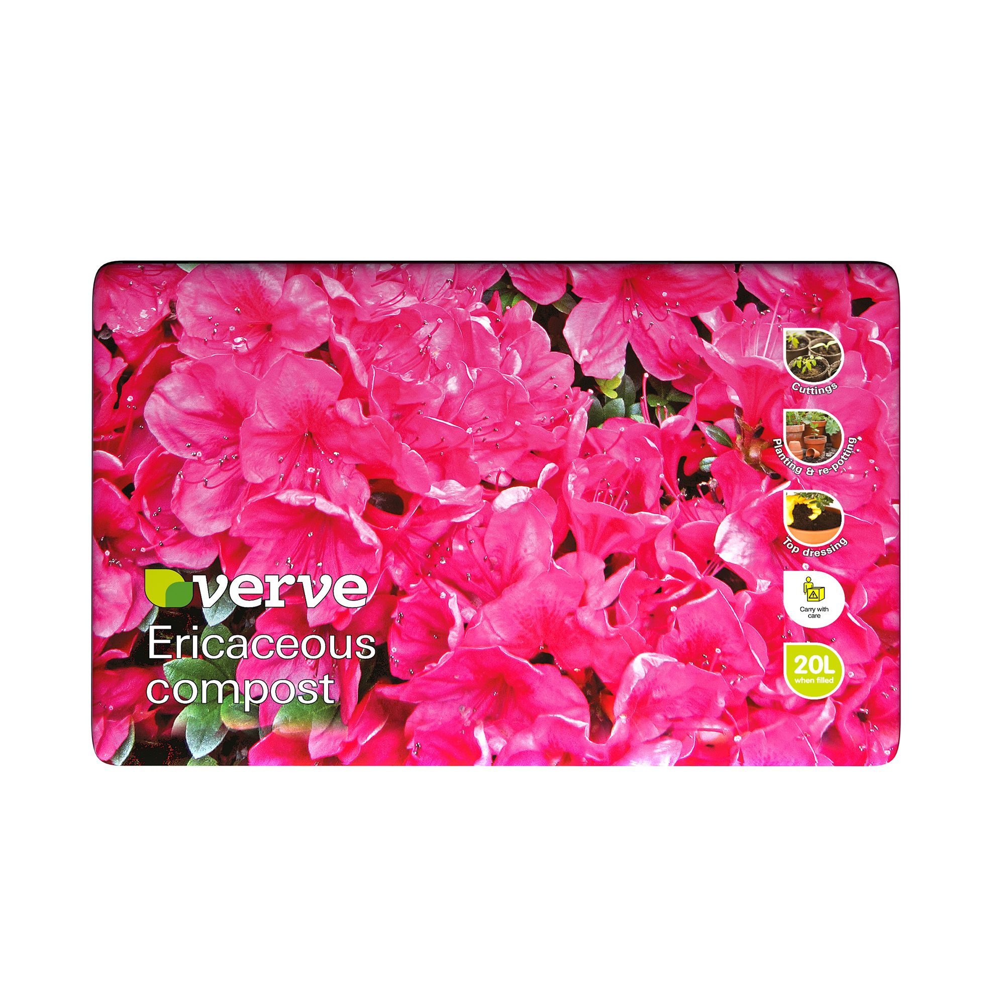 Verve Ericaceous Beds, borders & pots Compost 20L