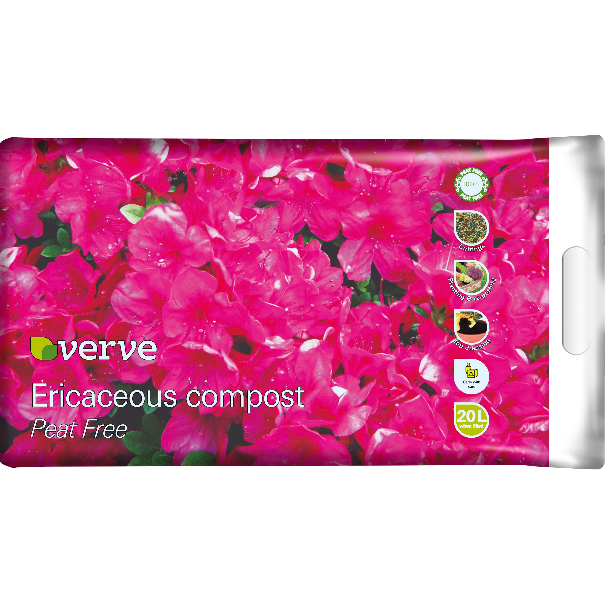 Verve Ericaceous Peat-free Compost 20L