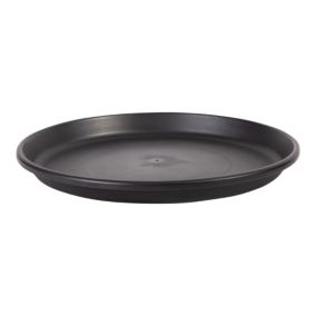 Verve Florus Black Bell pot Saucer (Dia)29cm