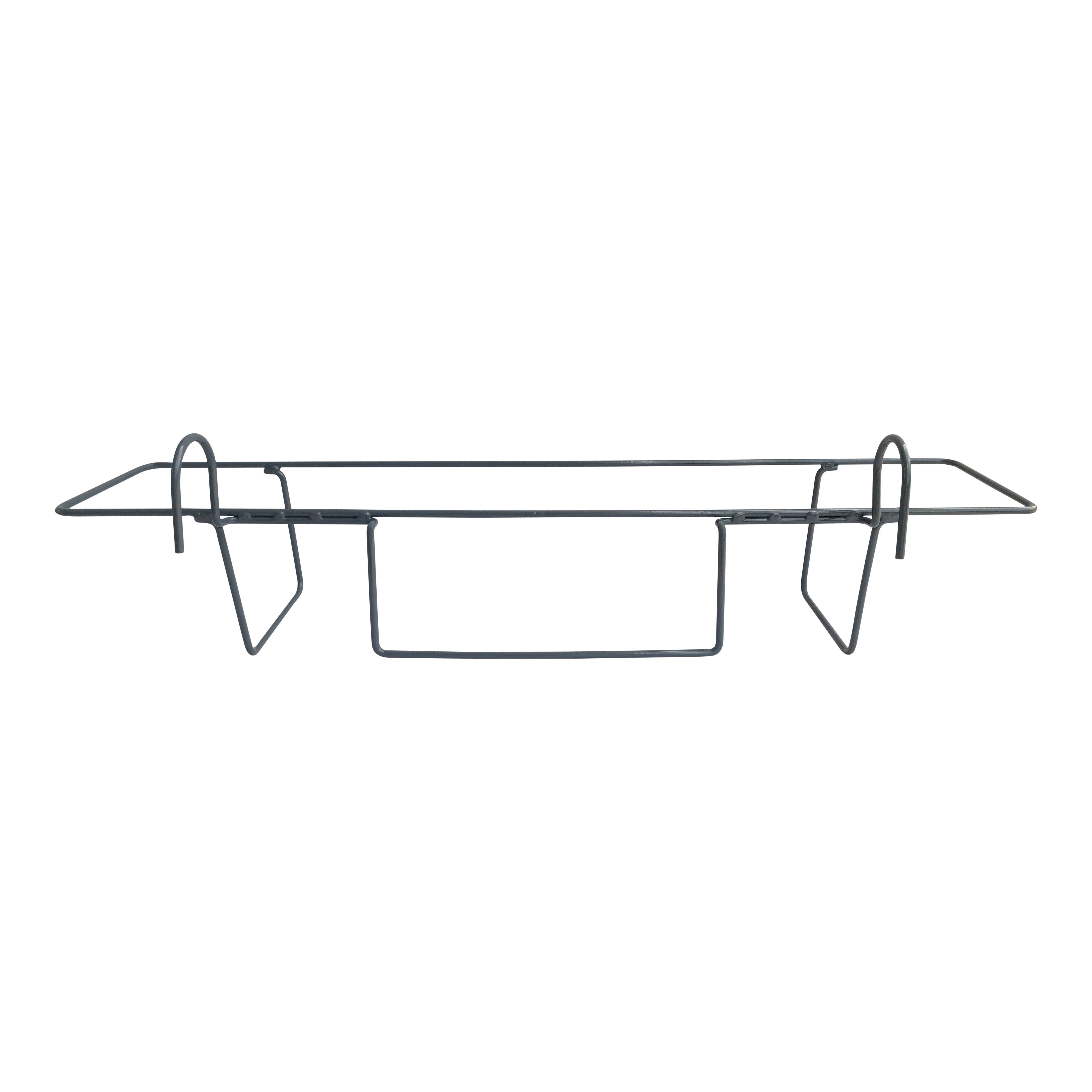 Verve Florus Grey Metal 200mm Bell trough Bracket