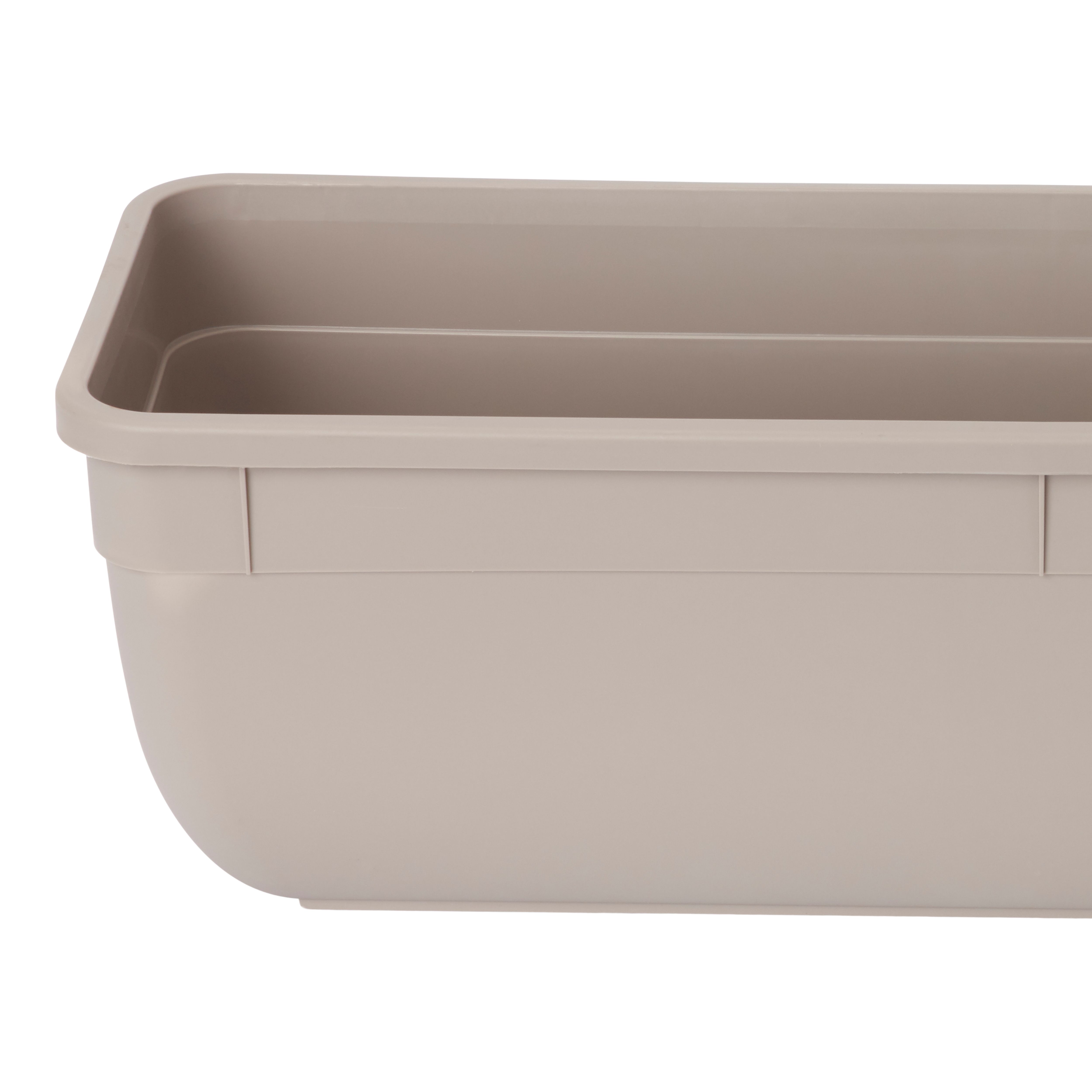 Verve Florus Rectangular Plastic Trough 5.06L (W)15cm