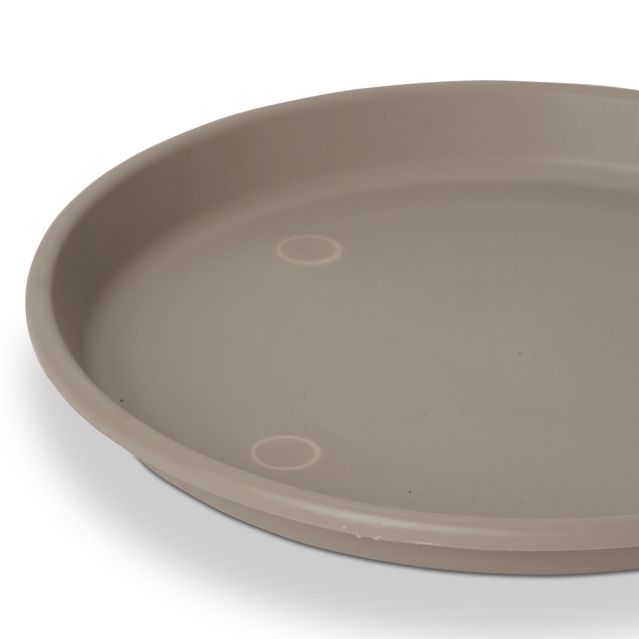 Verve Florus Taupe Bell pot Saucer (Dia)36cm