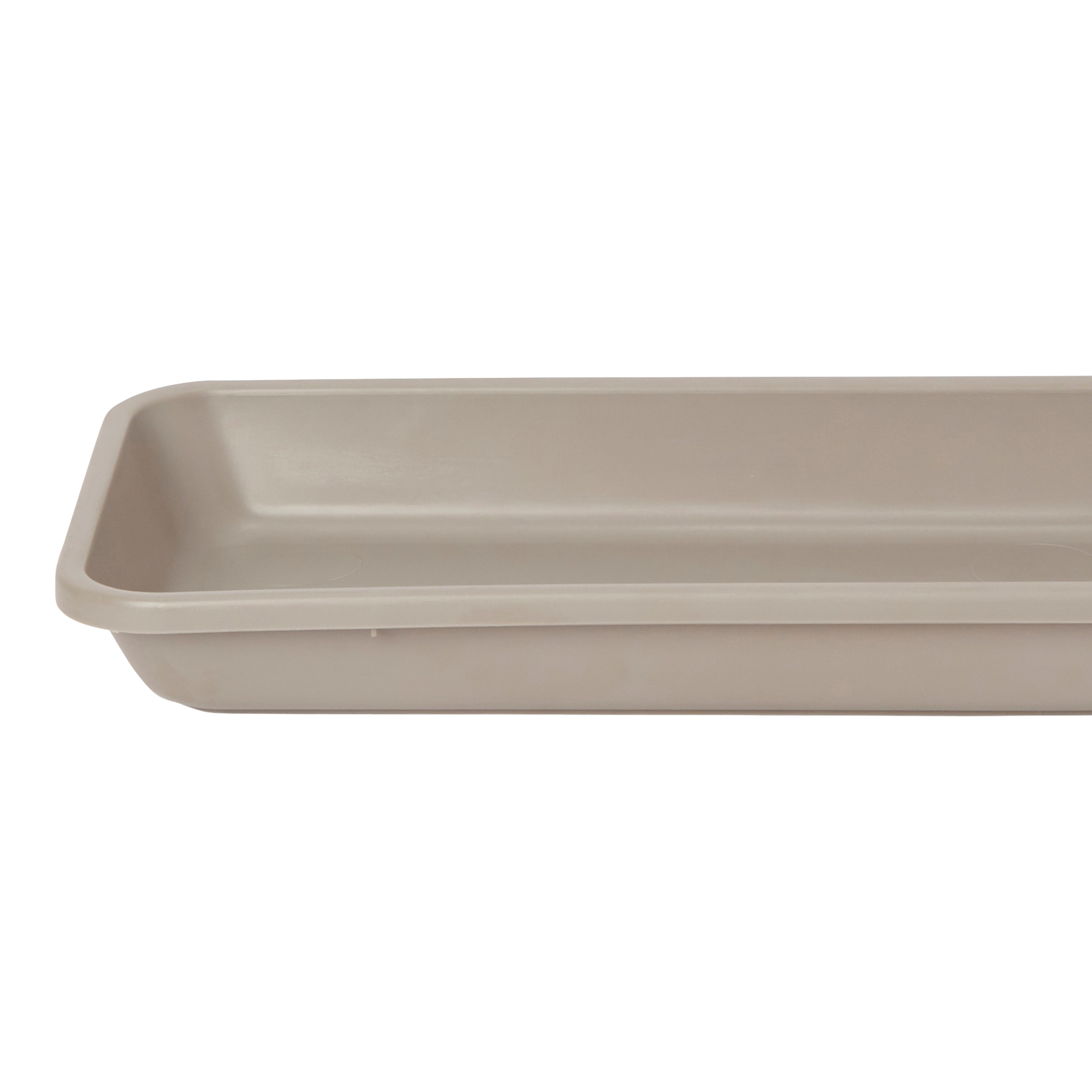 Verve Florus Taupe Bell trough Saucer