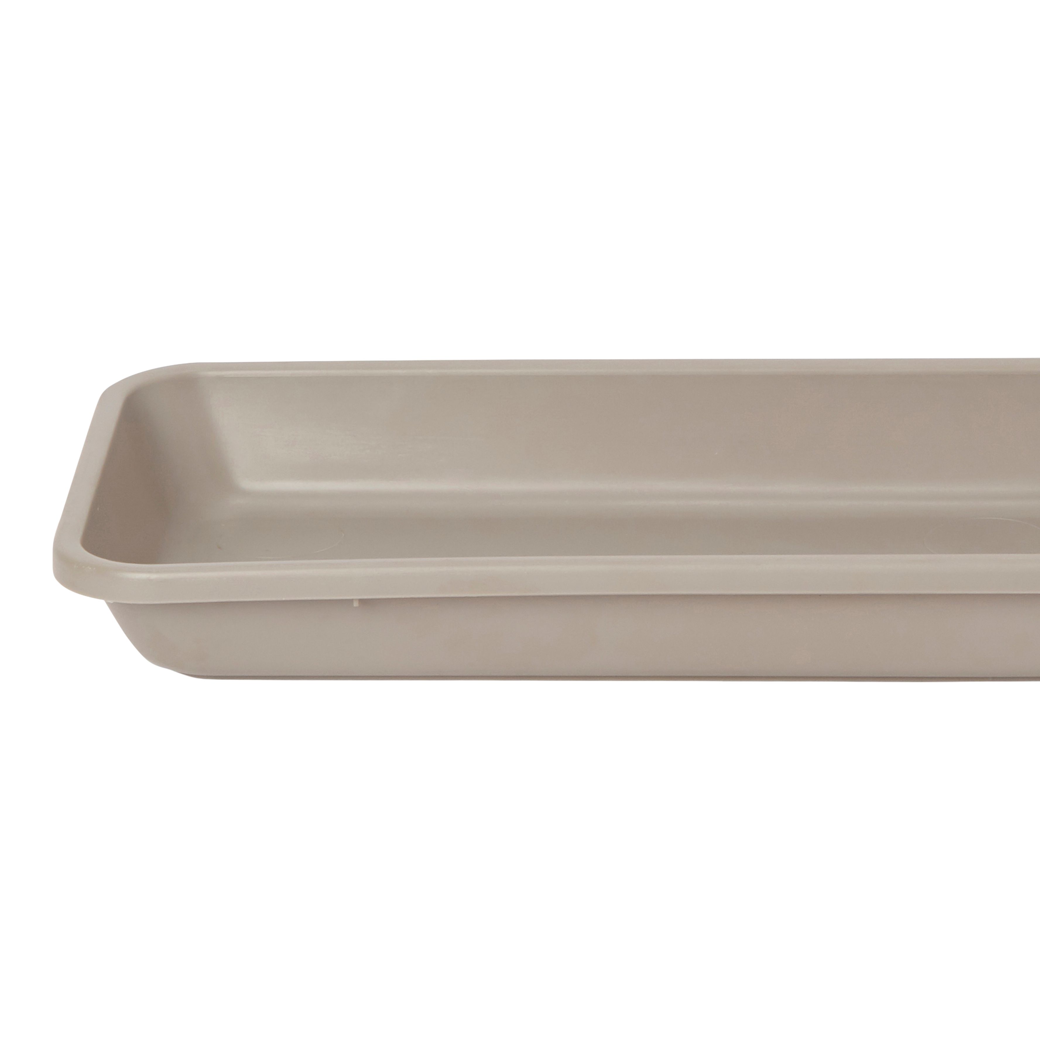 Verve Florus Taupe Bell trough Saucer