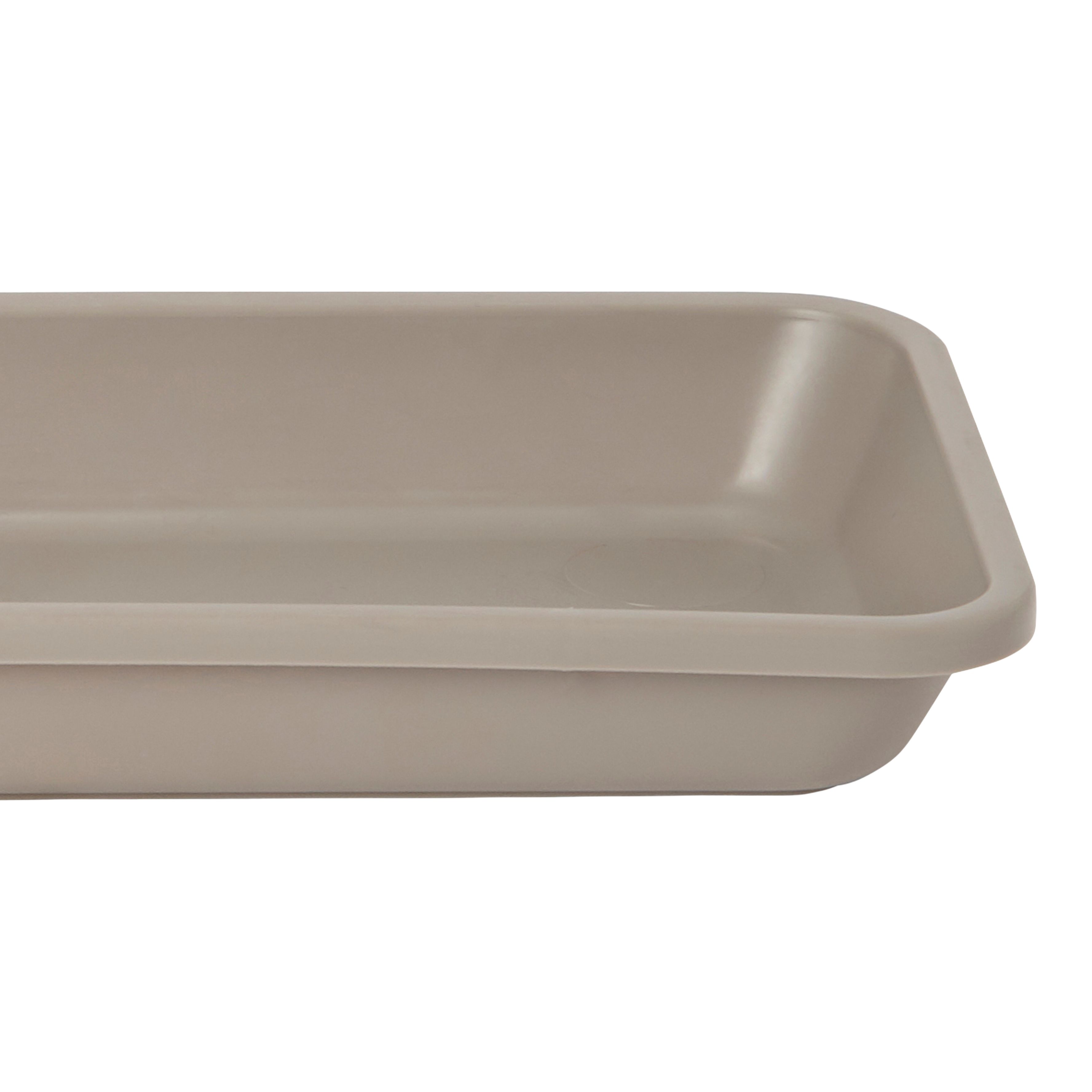 Verve Florus Taupe Bell trough Saucer