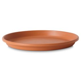 Verve Florus Terracotta Bell pot Saucer (Dia)36cm