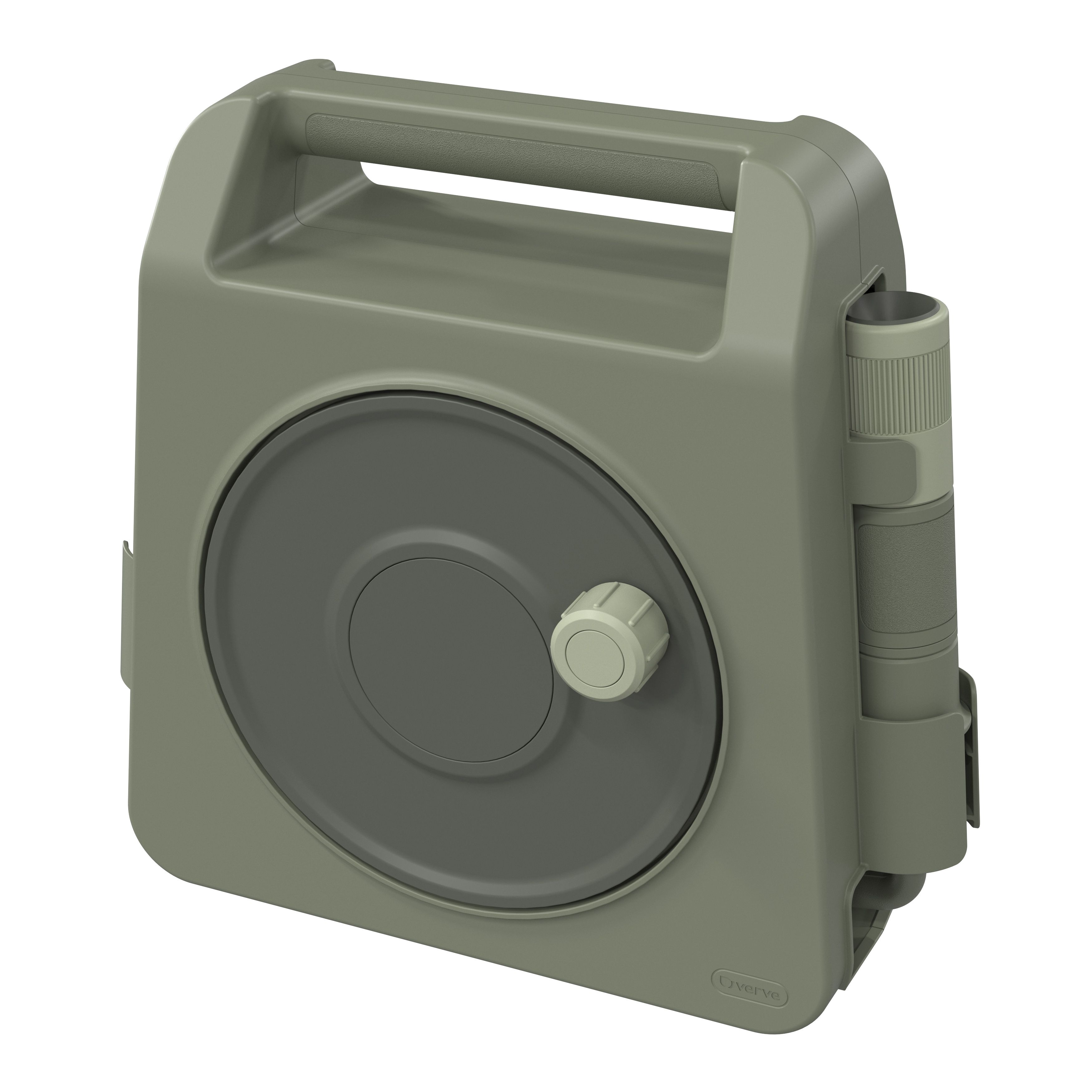 Verve Freestanding or wallmounted Manual Hose reel & hose (L)10m DIY