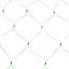 Verve Green Galvanised High-density polyethylene (HDPE) Wire mesh fencing, (L)6m (W)2m (1150g)