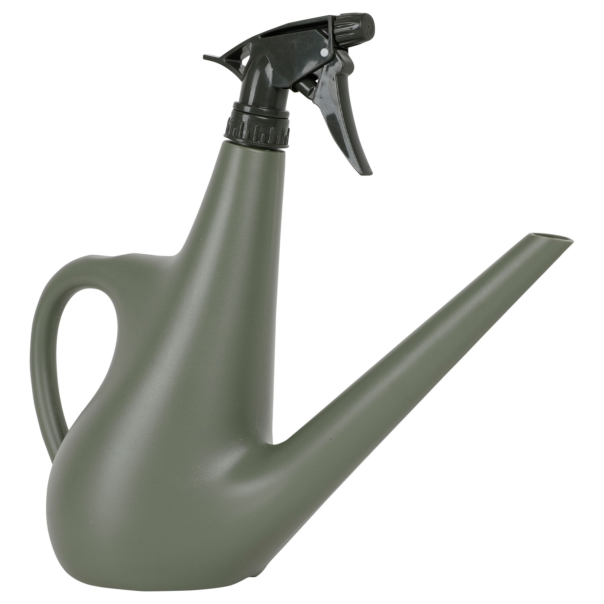 Verve Green Plastic Watering can & sprayer 1.5L DIY at B&Q