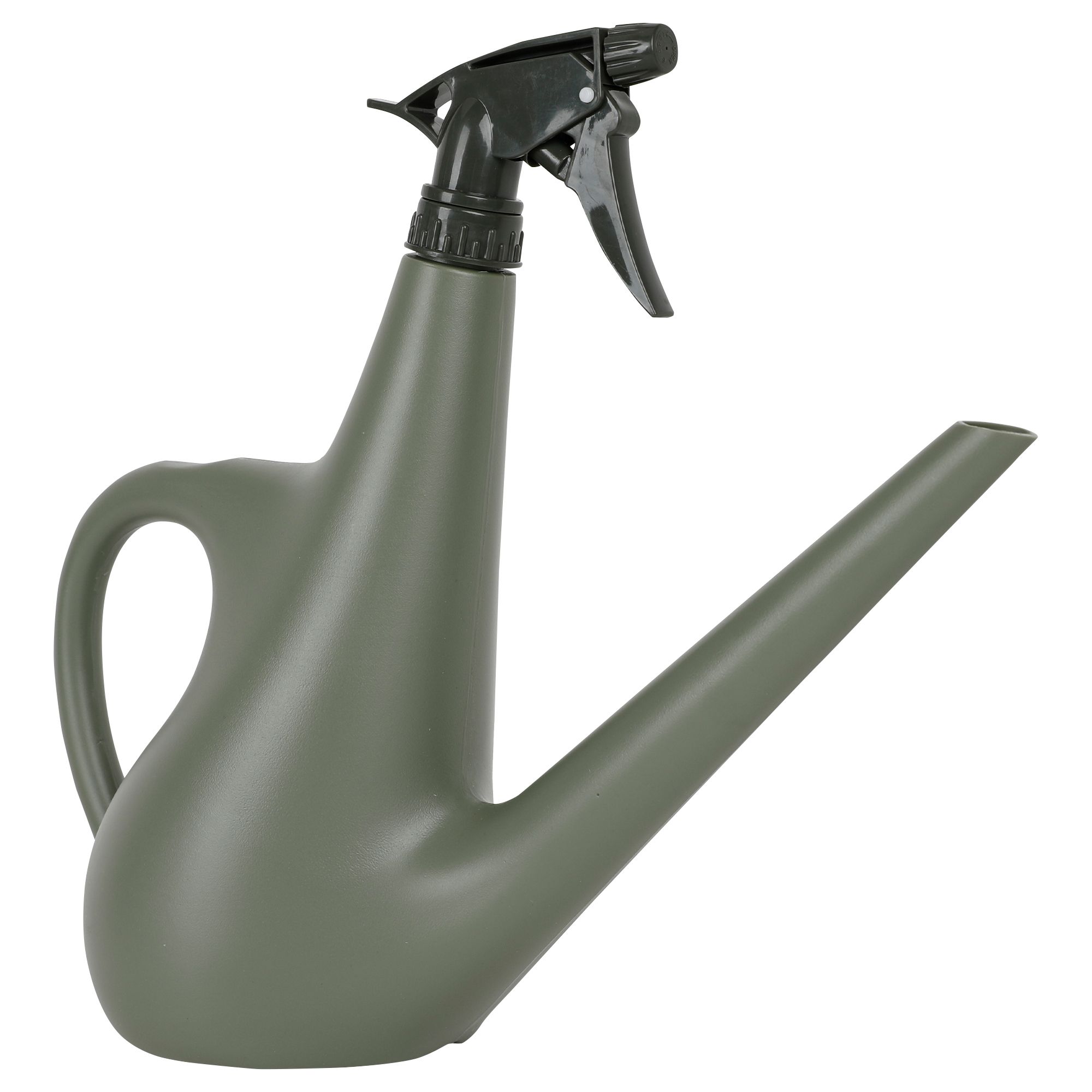 Verve Green Plastic Watering can & sprayer 1.5L