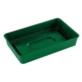 6 Cell Recyclable Grey Plastic Plant Tray