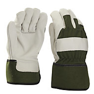 Verve Green & white Gardening gloves, Large