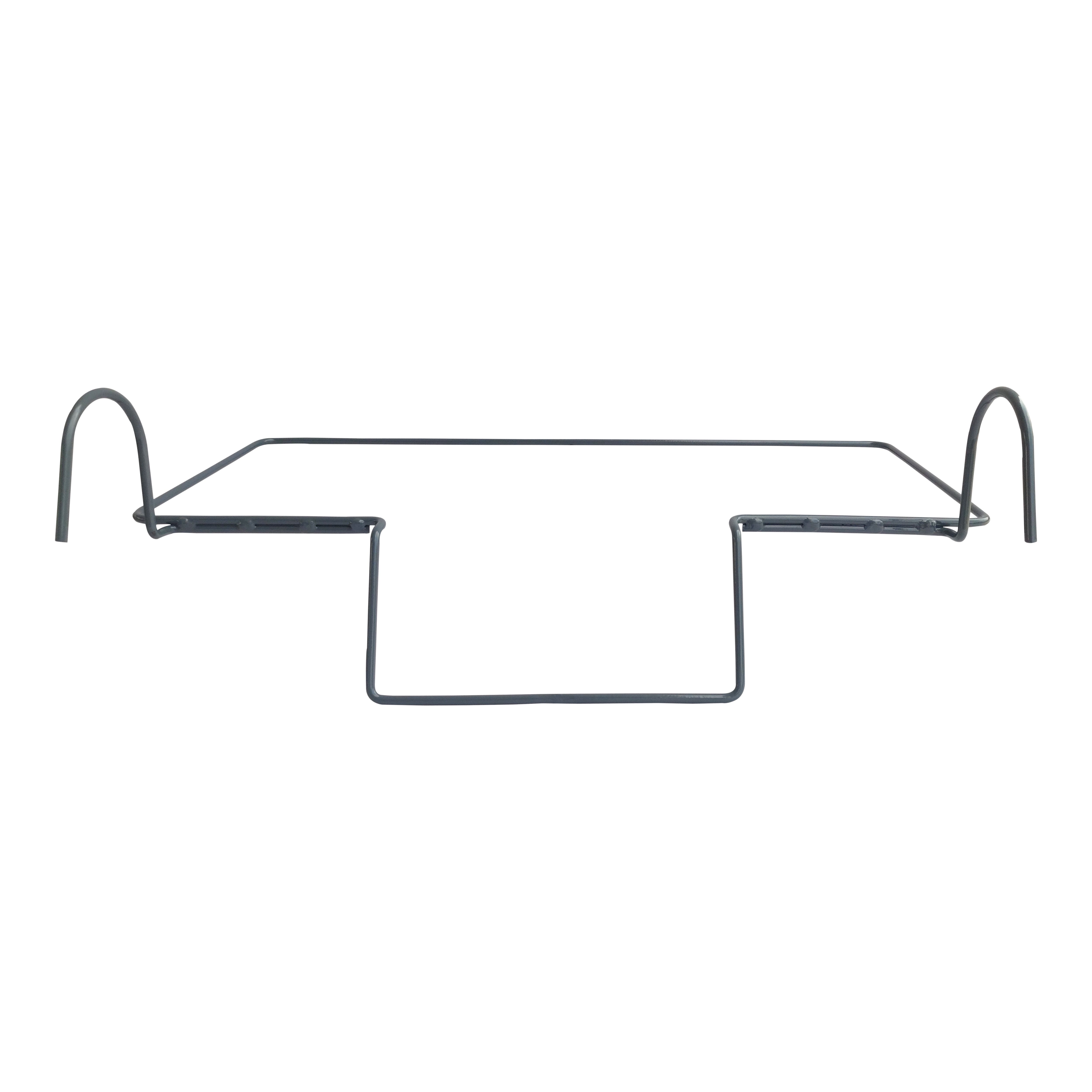Verve Grey Metal 260mm Nurgal trough Bracket