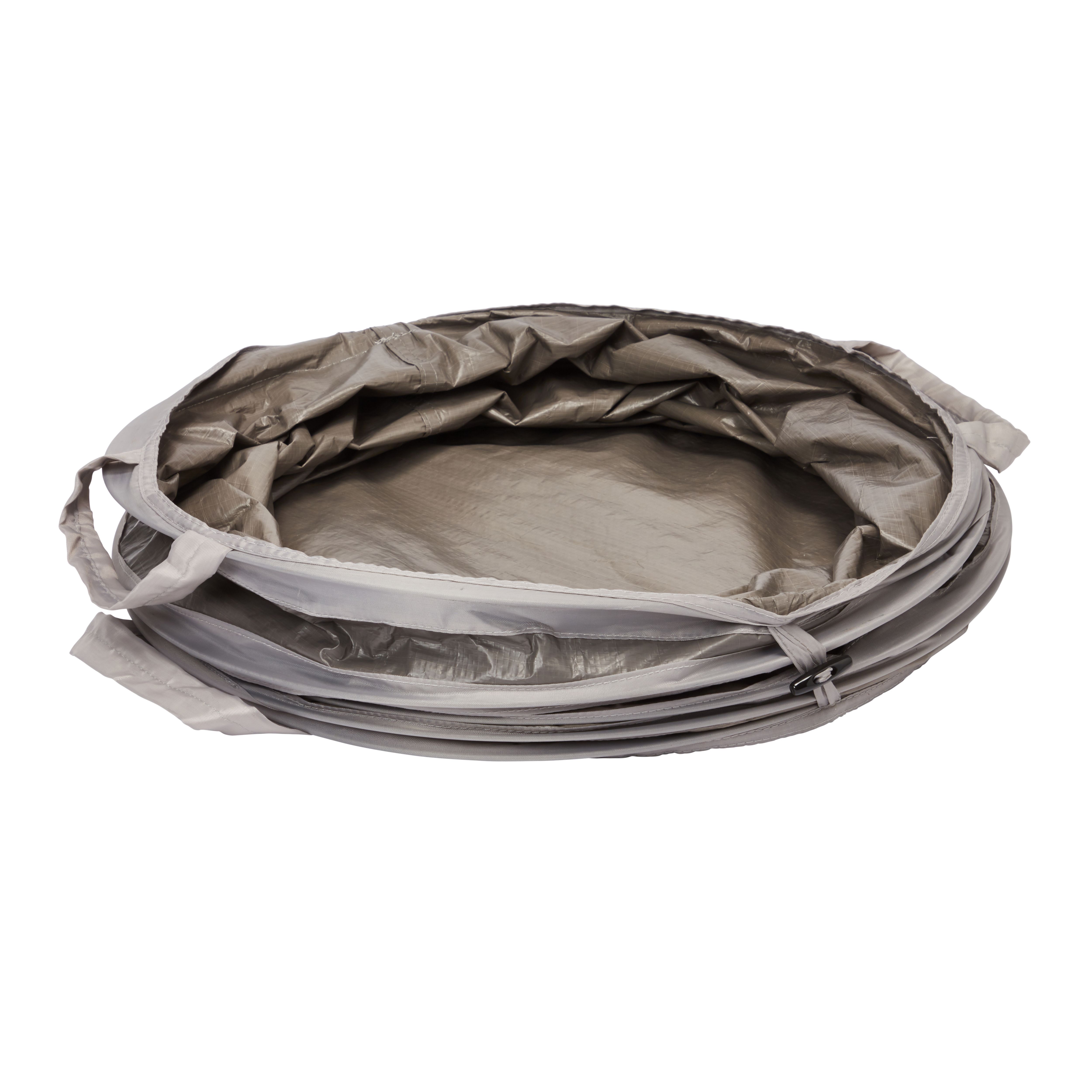 Verve Grey Pop-up bag, 120L, Pack of 1