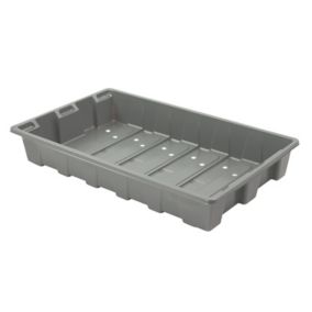 Verve Grey Tray (L)37.5cm, Pack of 5