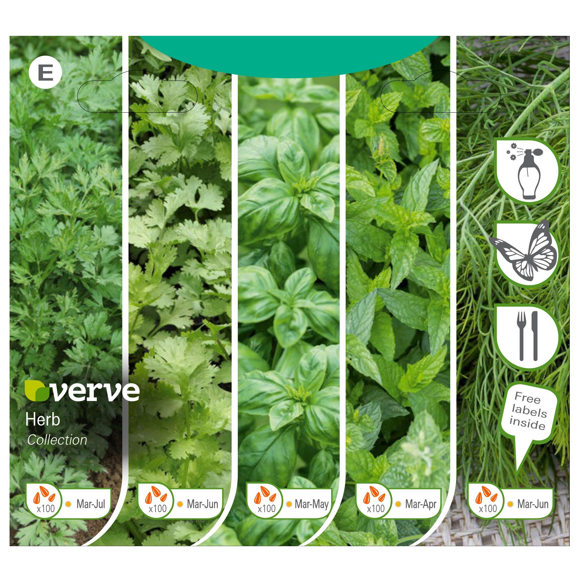 Verve Herb collection Seeds