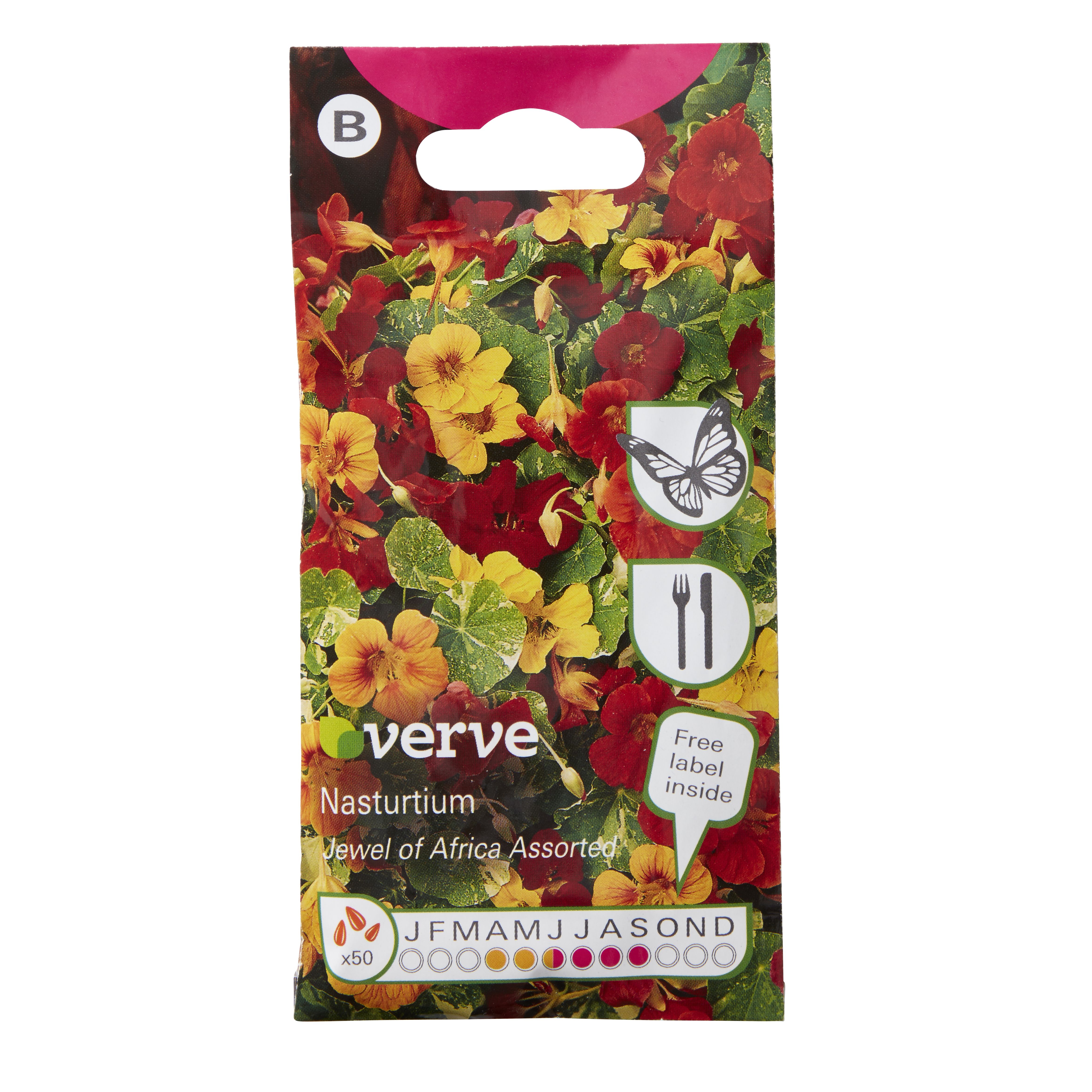 Verve Jewel of Africa Nasturtium Seeds