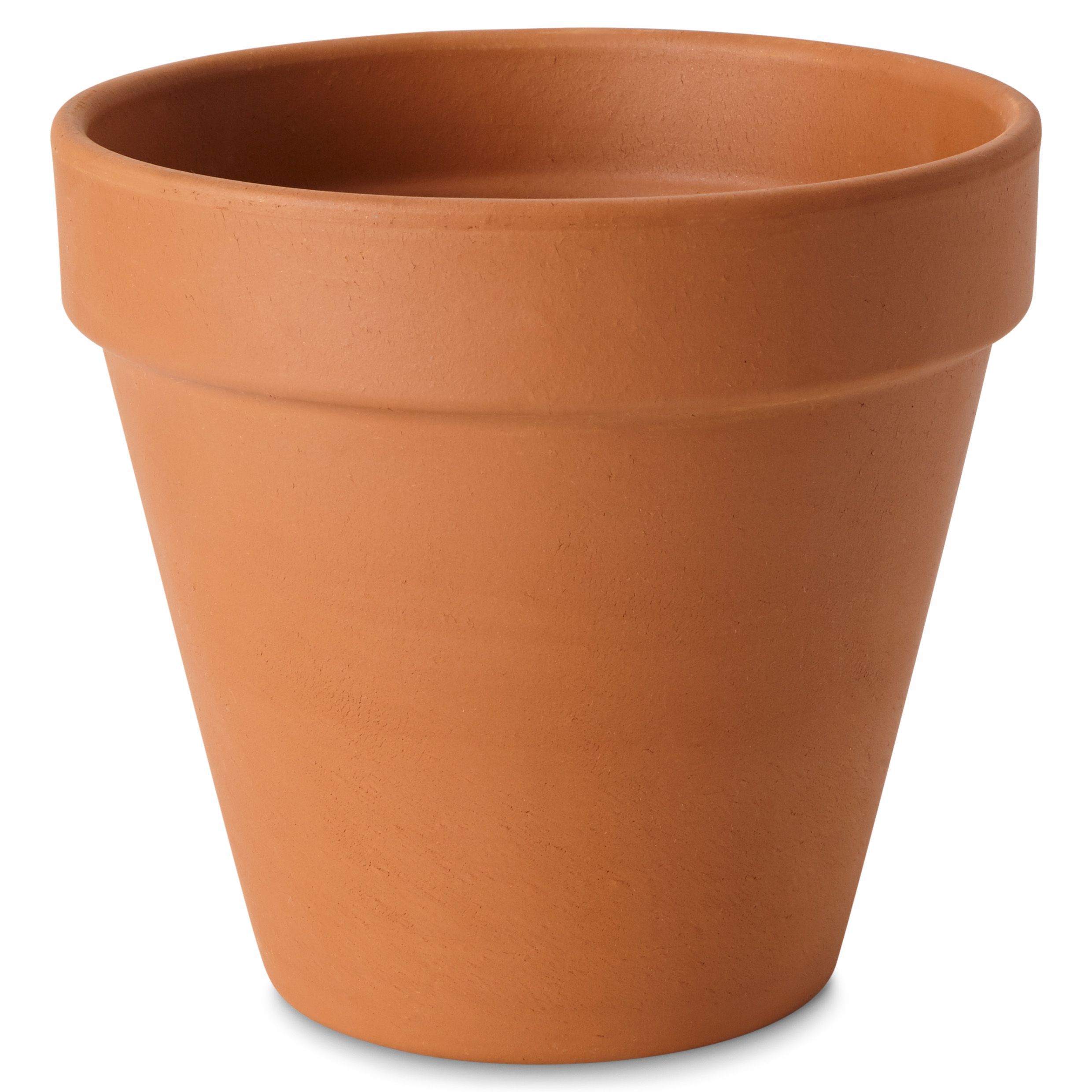 Verve Laleh Brown Terracotta Grow pot (Dia) 23cm, (H)20.3cm, 5L
