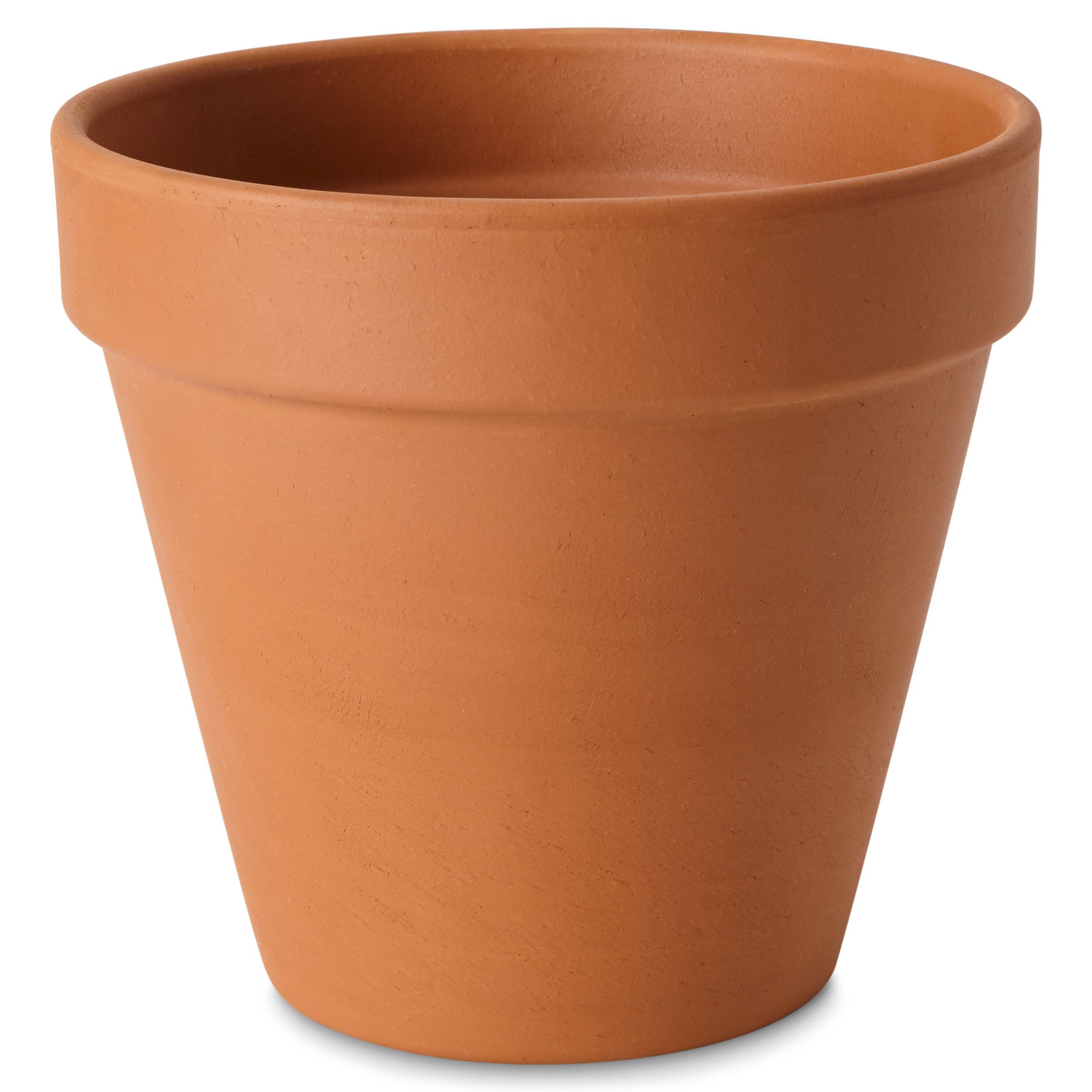 Verve Laleh Terracotta Circular Plant pot (Dia) 23cm, (H)20.3cm, 5L