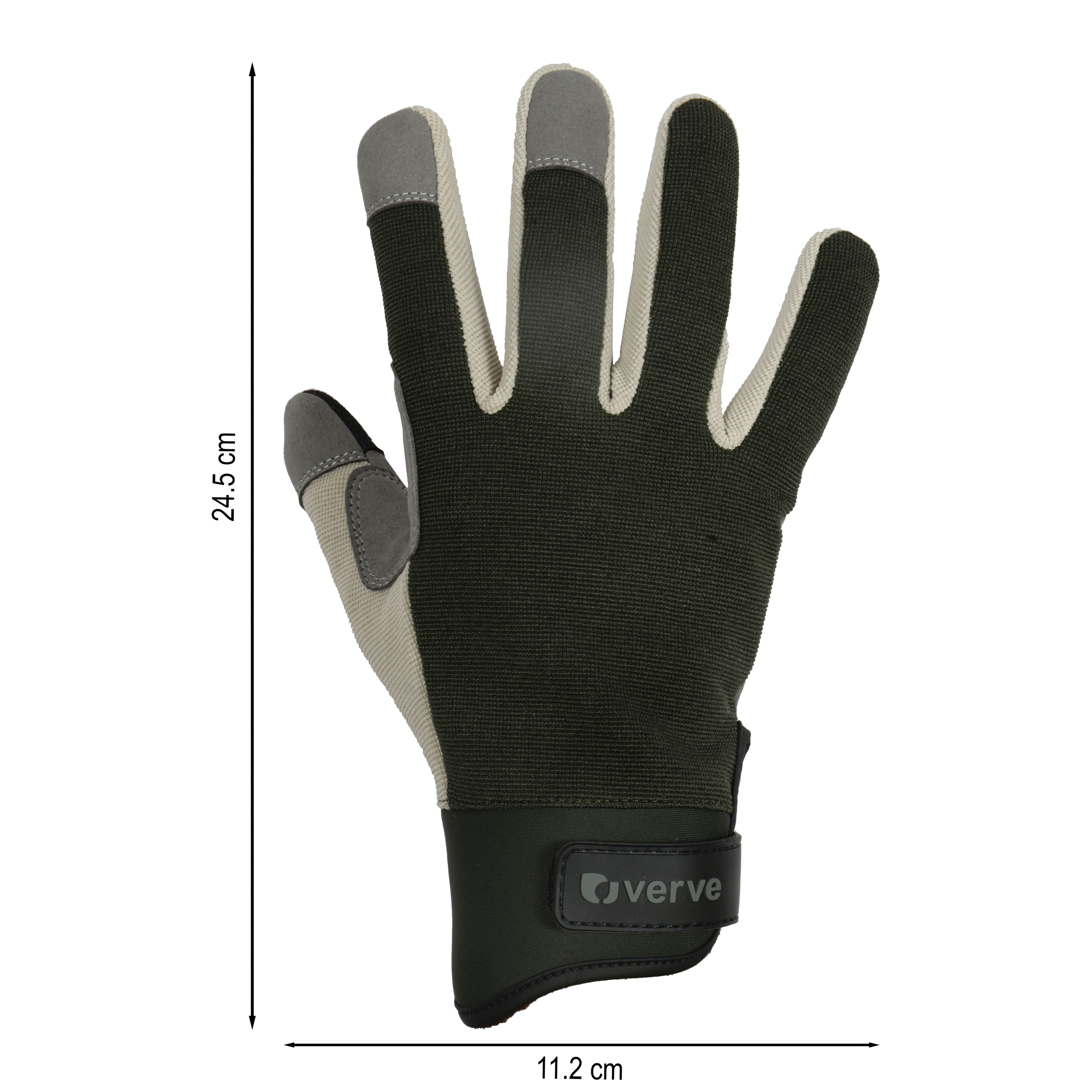Verve Leather Forest night Gardening gloves Large, Pair