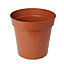 Verve Lei Terracotta Plastic Round Grow pot (Dia)30.5cm