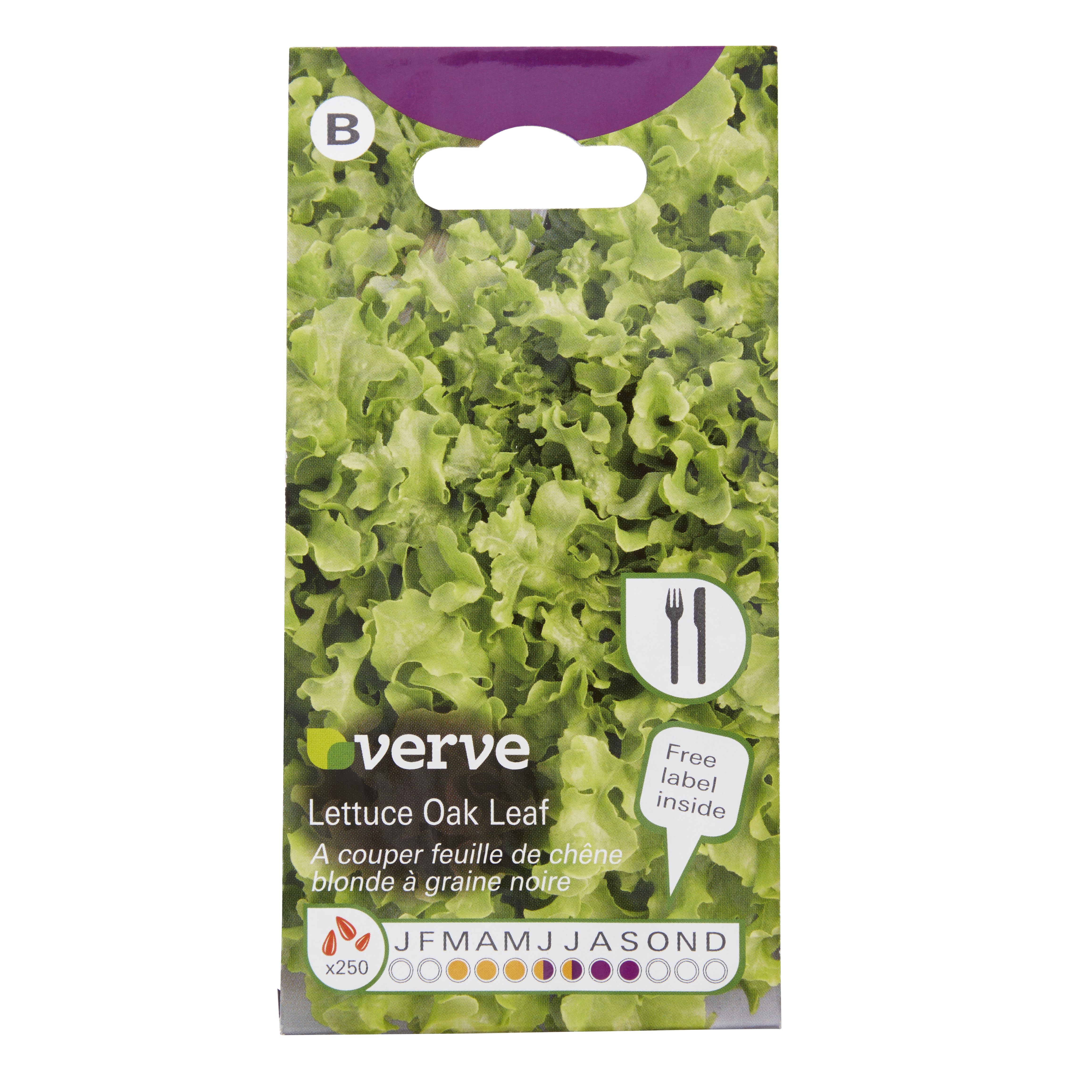 Verve Lettuce oak Seeds