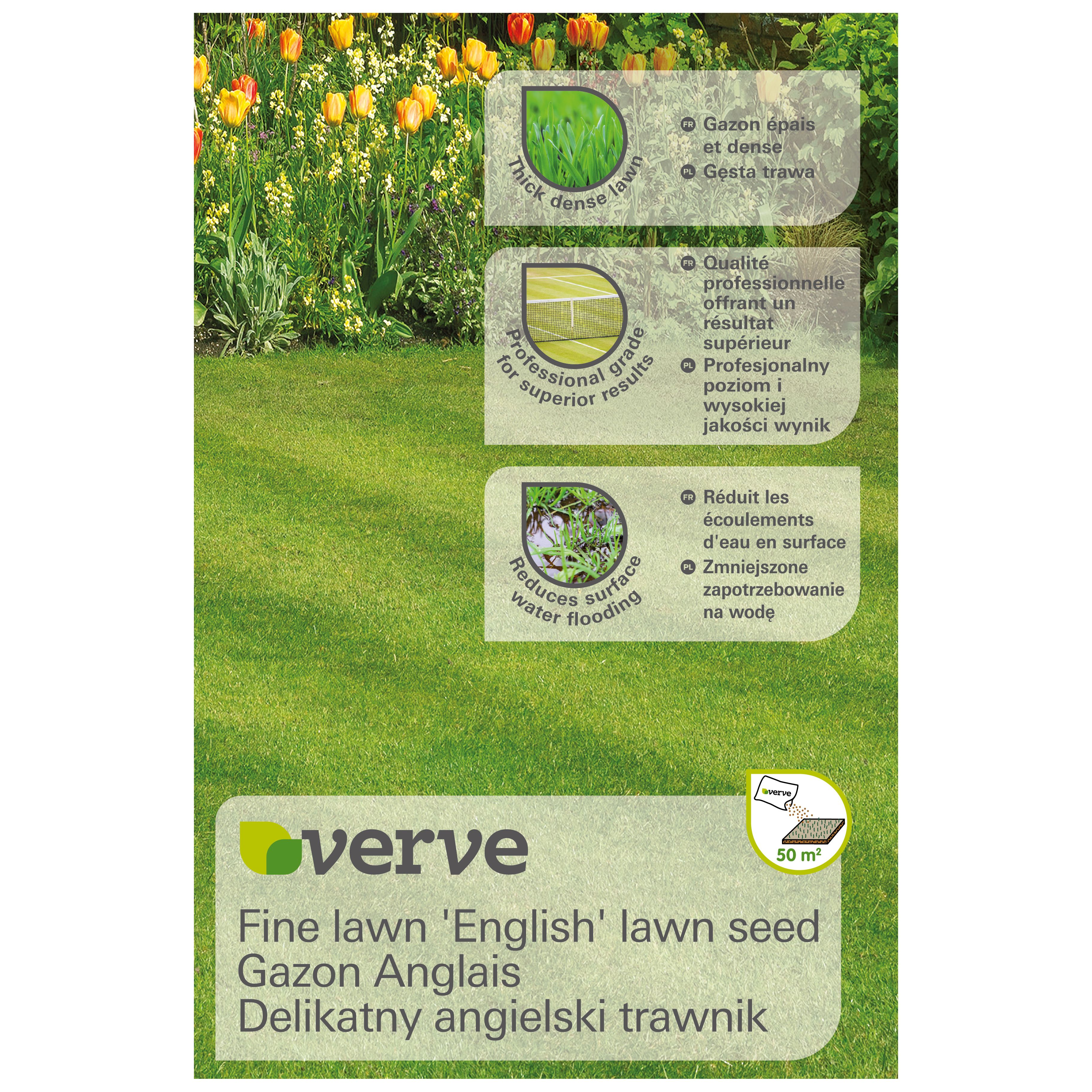 Verve Luxury Grass seeds, 1.25kg