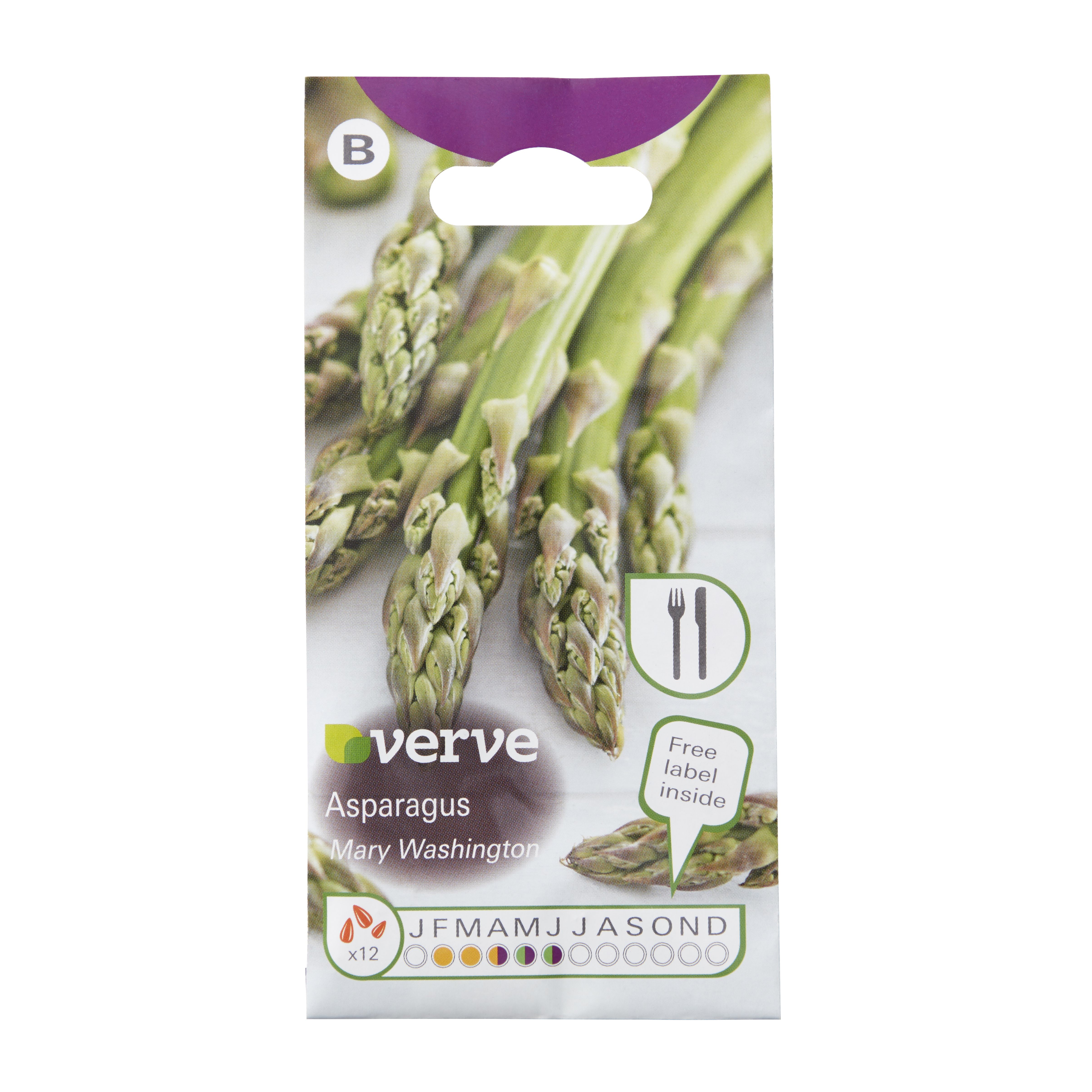 Verve Mary Washington asparagus Seeds