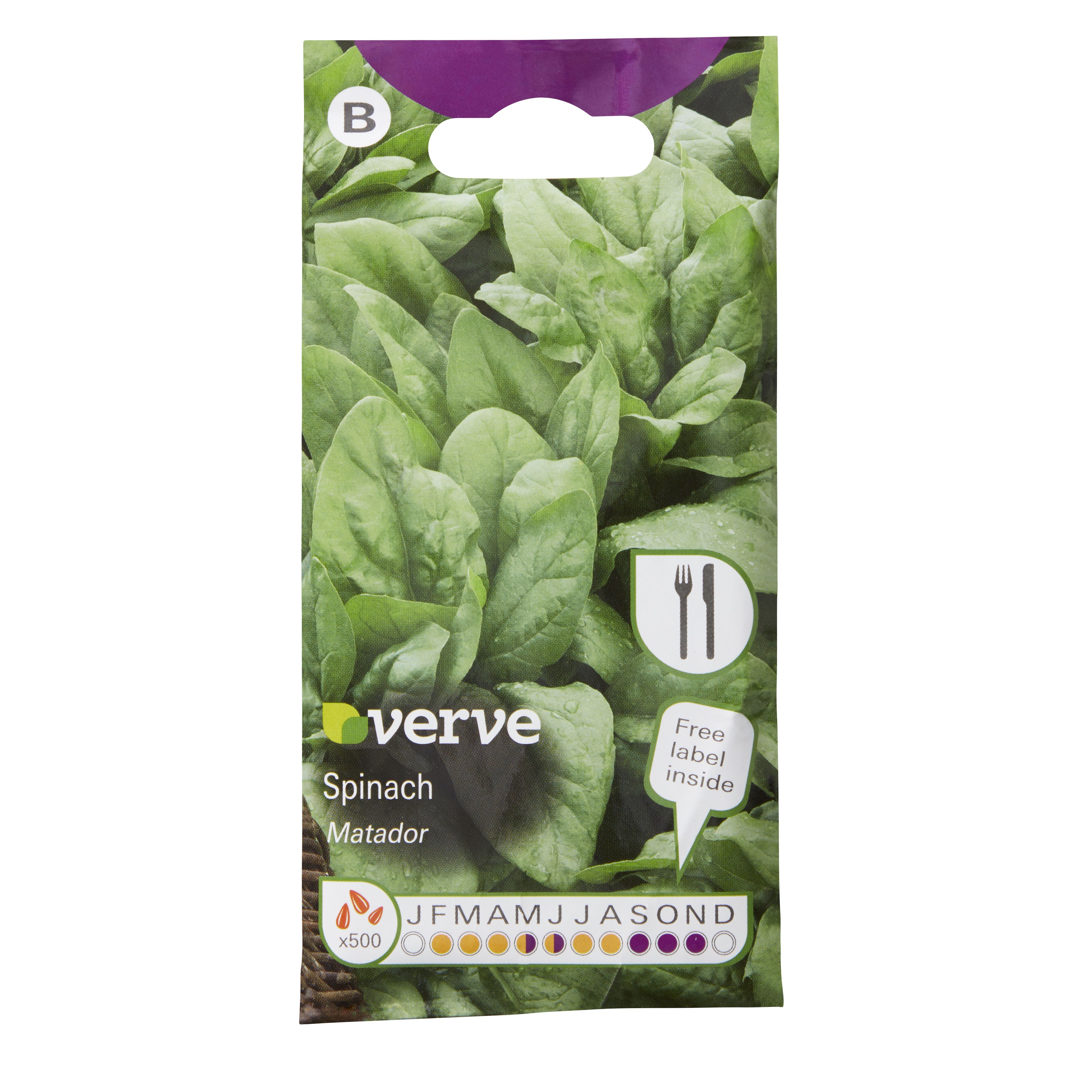 Verve Matador spinach Seeds