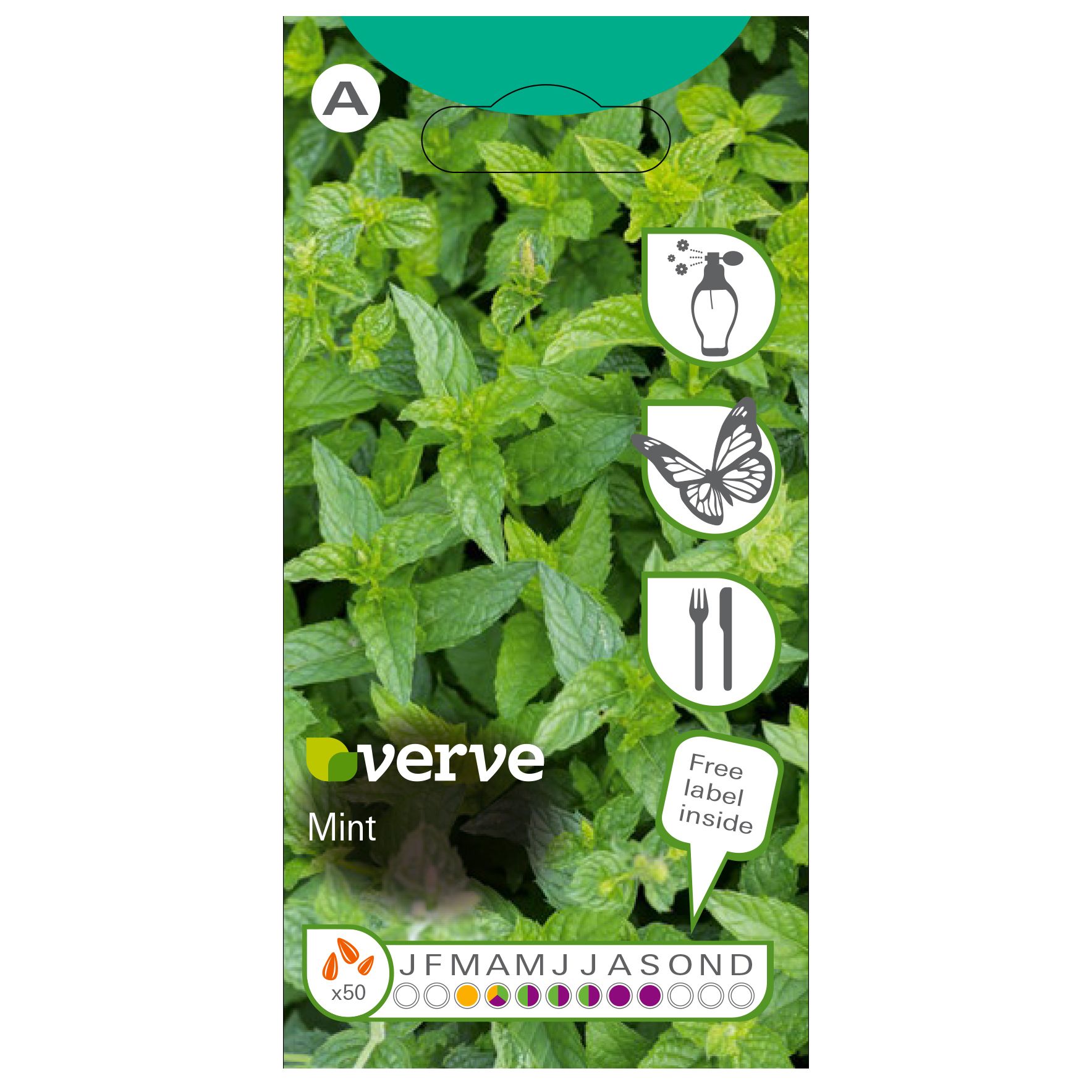 Verve Mint Herb Seeds