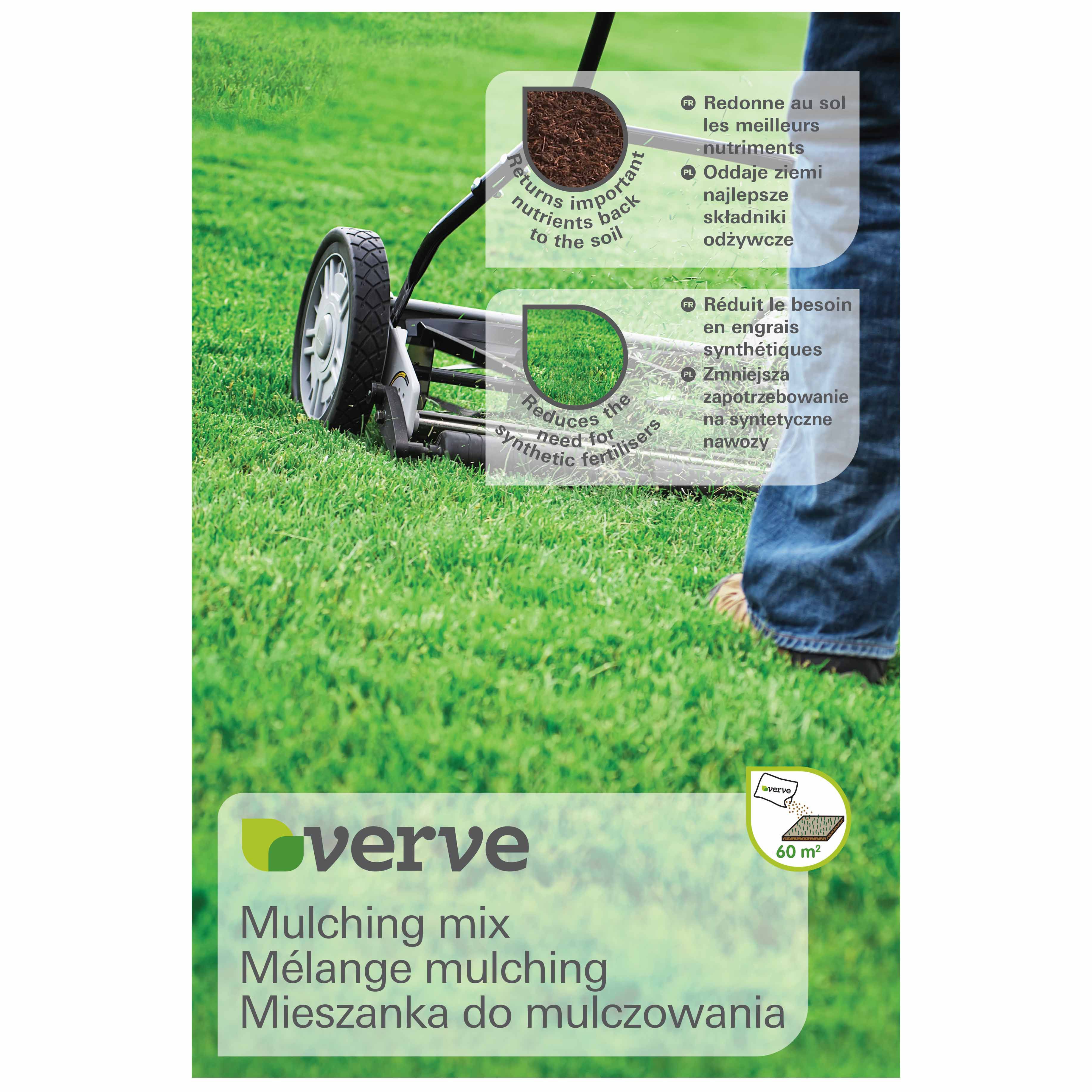 Verve Mulching mix Grass seeds 1.5kg