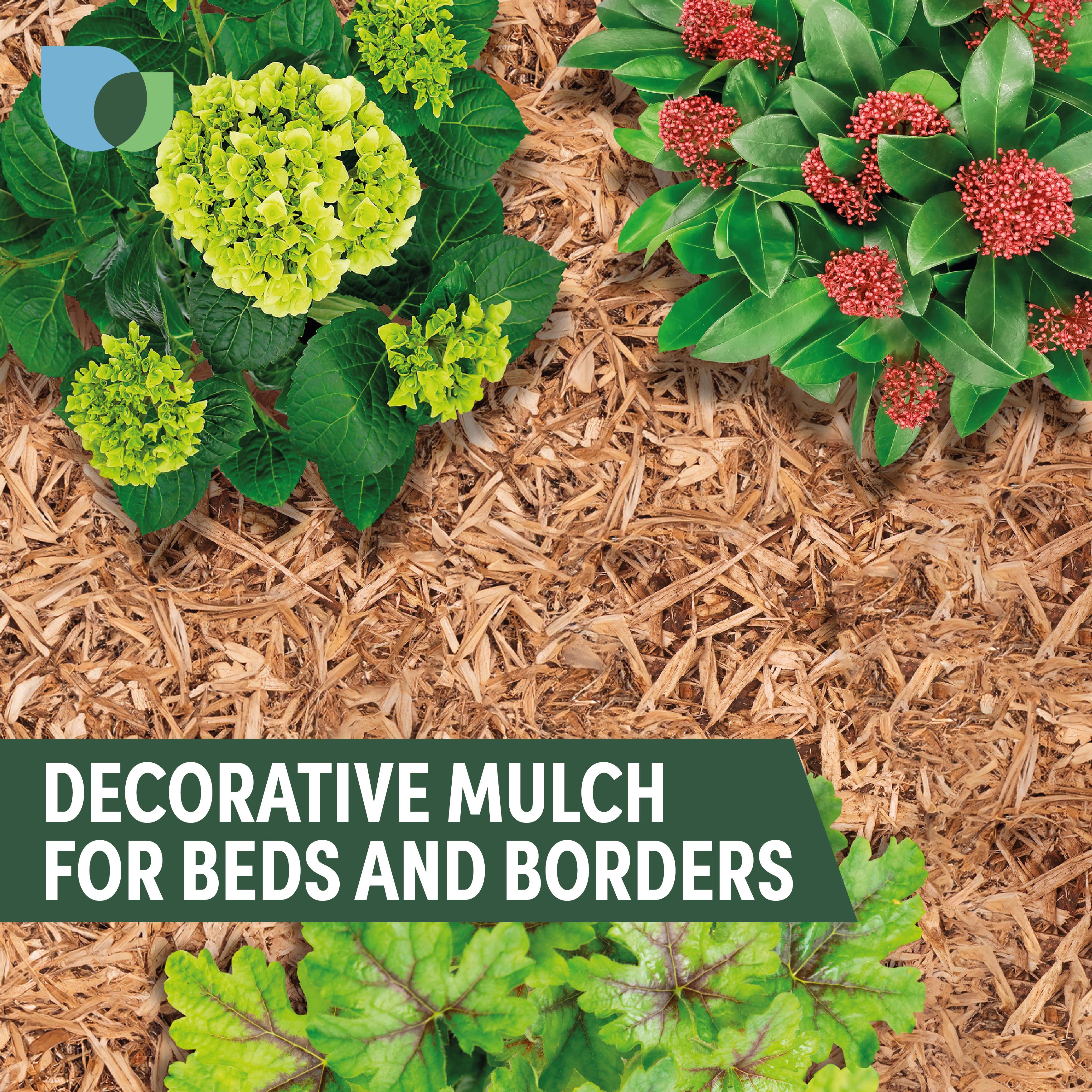 Verve Natural Woodchip mulch 100L Bag