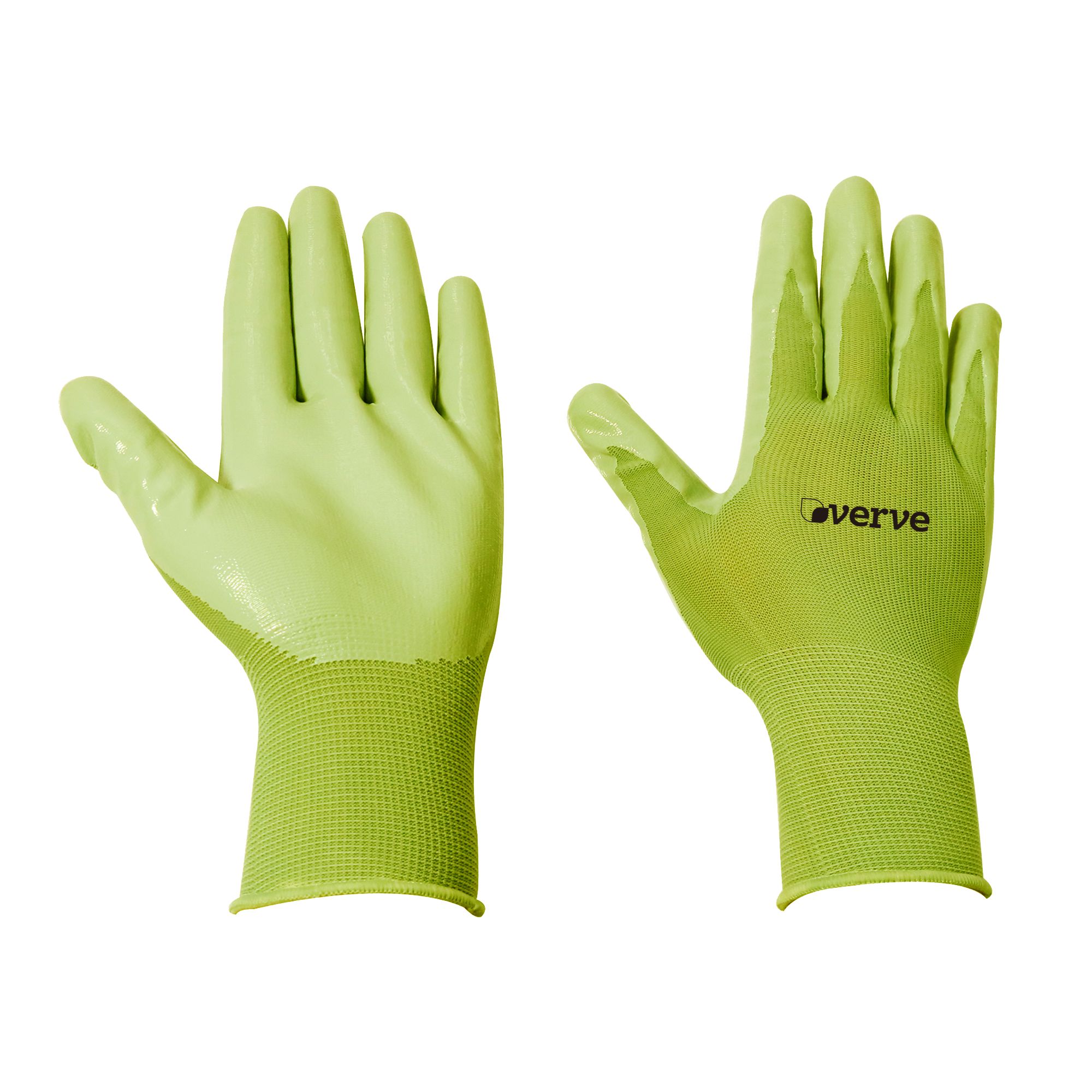Verve Nitrile Multicolour Gardening gloves Medium, Pack of 3