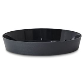 Verve Nurgul Dark grey Saucer (Dia)15.5cm